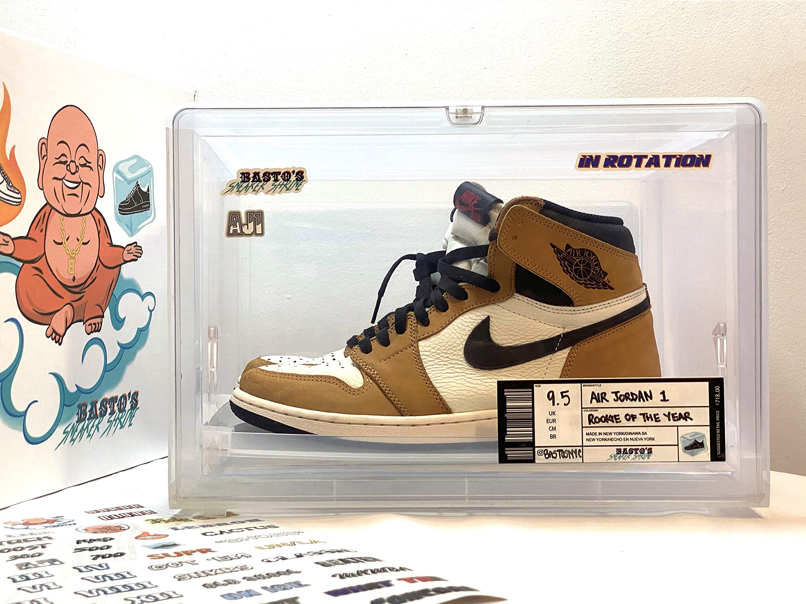 custom jordan shoe box drawer