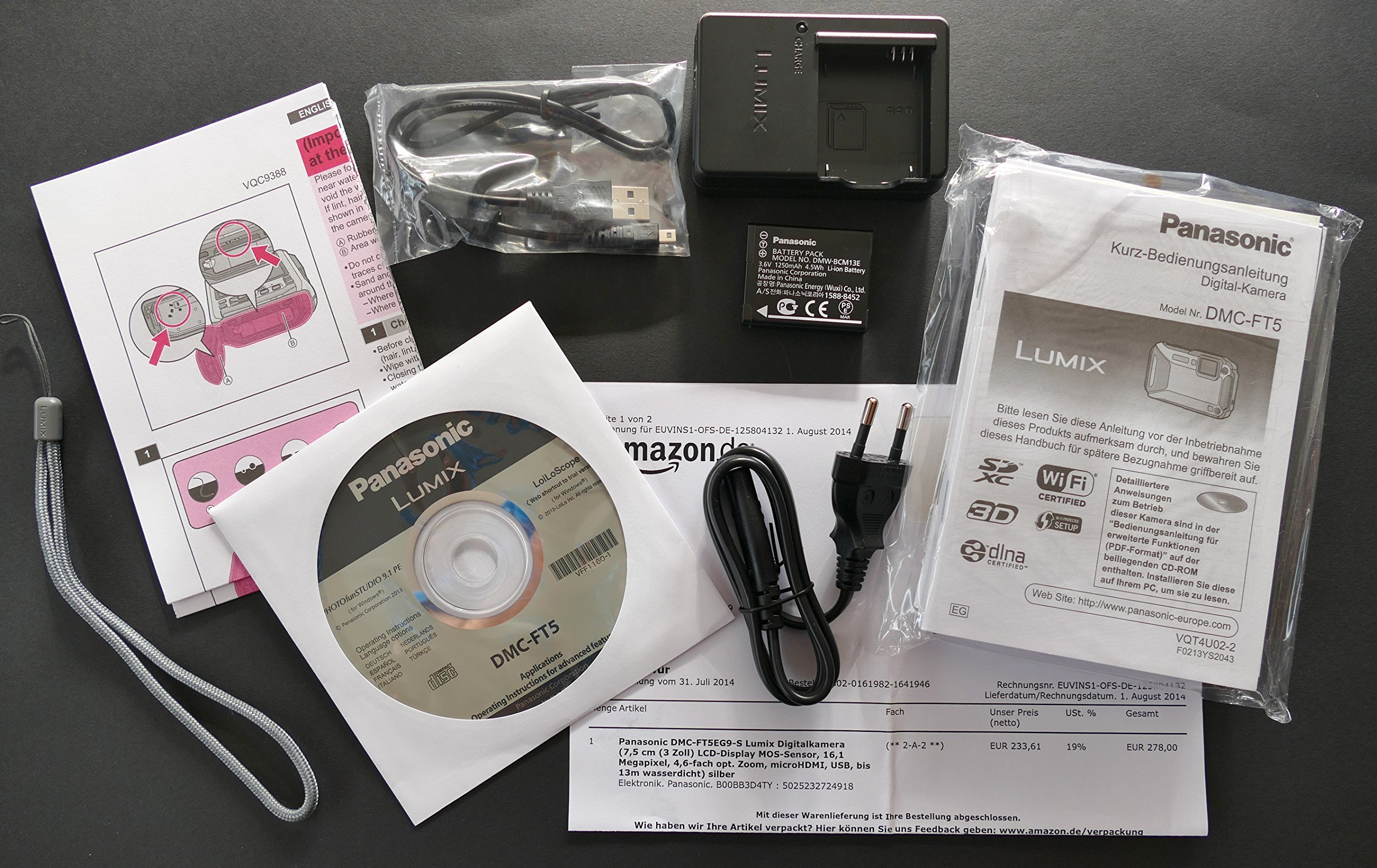 Panasonic DMC-FT5EG-S silber