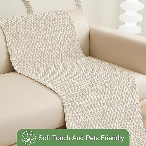 Miniatura 2 de Foxdecor Funda protectora para sofá para perros, fundas de sofá para mascotas, funda antideslizante para sofá para mascotas, fundas de muebles para