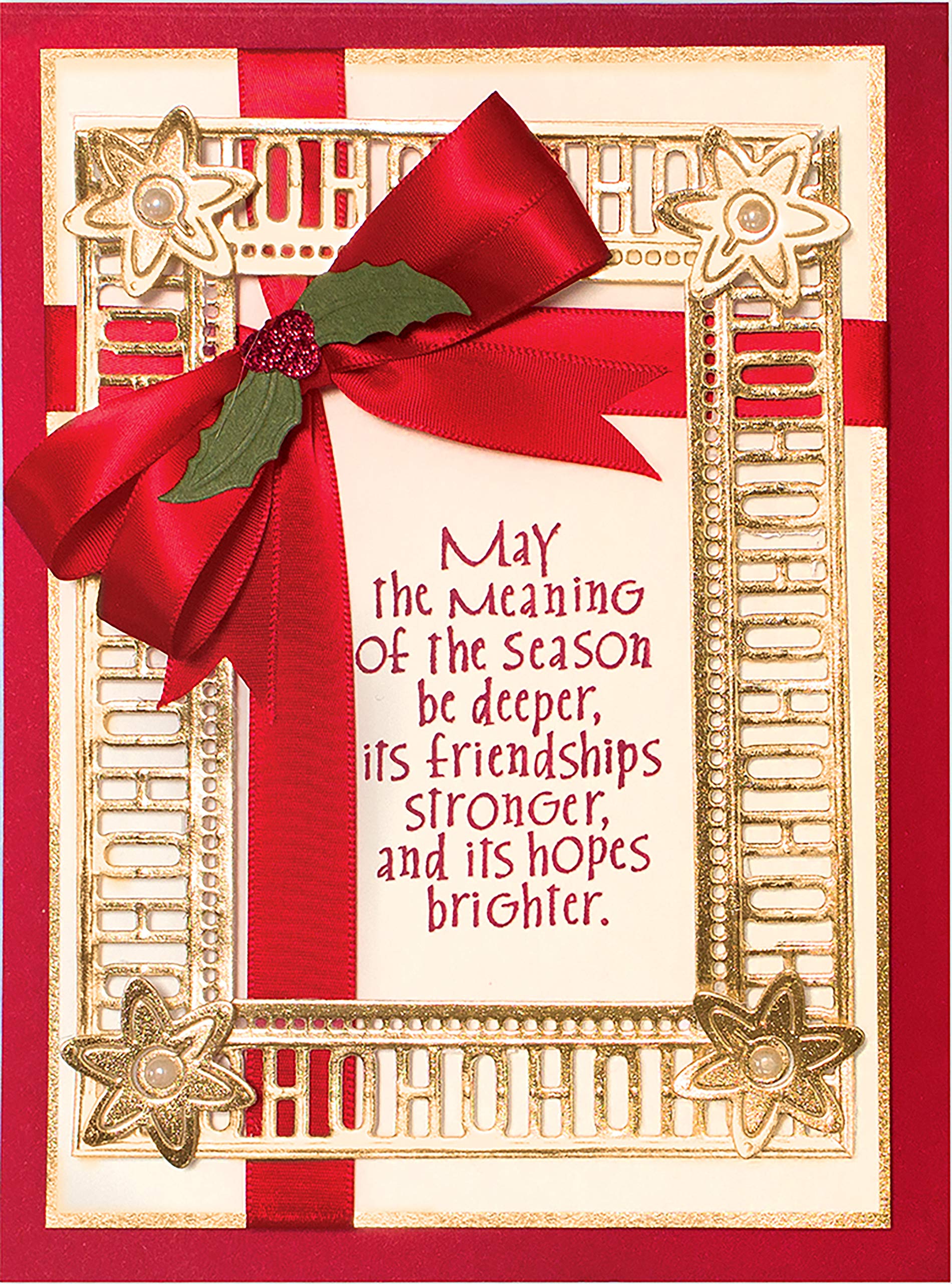 Spellbinders S4-947 Shapeabilities Charming Christmas Words Etched/Wafer Thin Dies, Metal