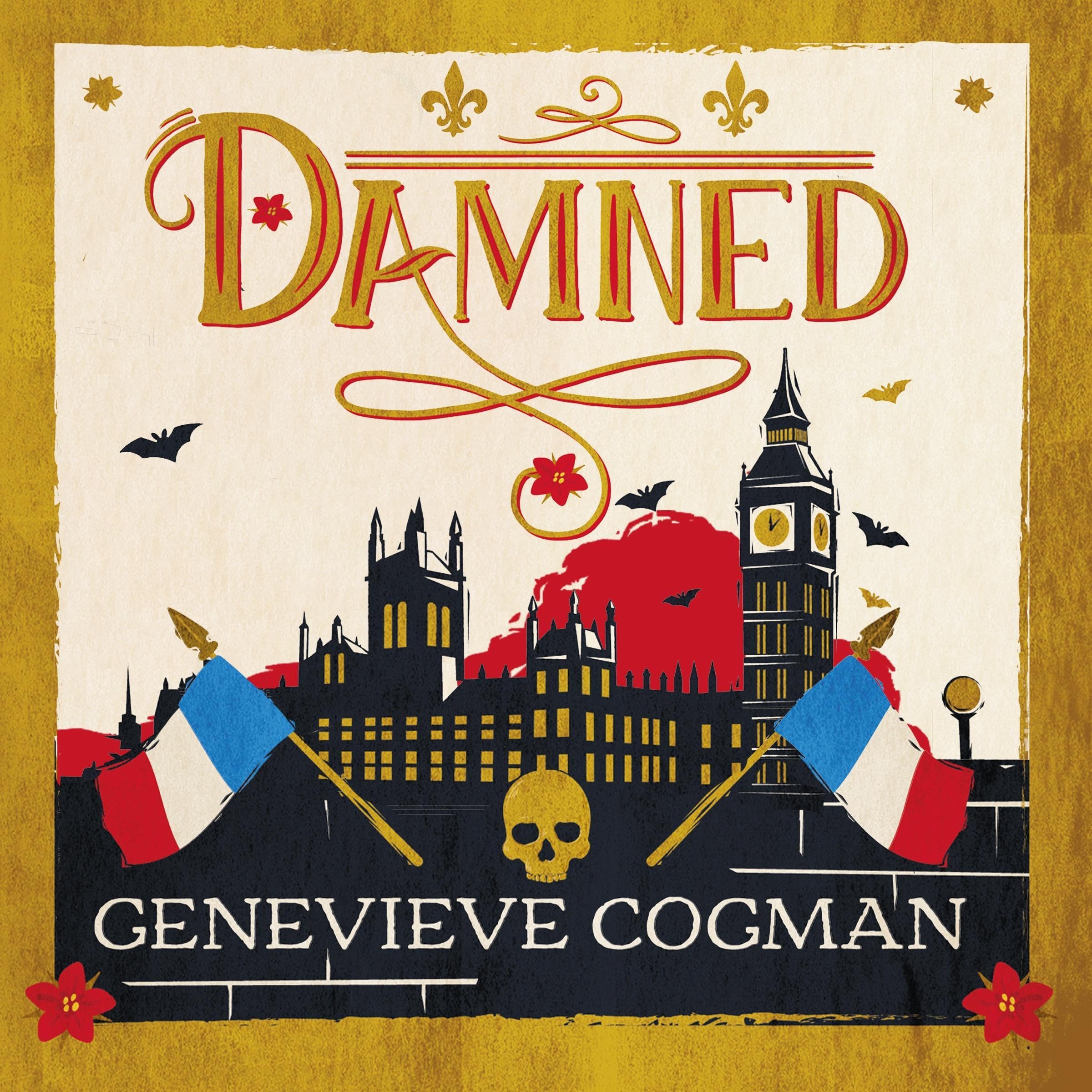 Cover art for Damned: The magical final adventure in the Scarlet Revolution trilogy