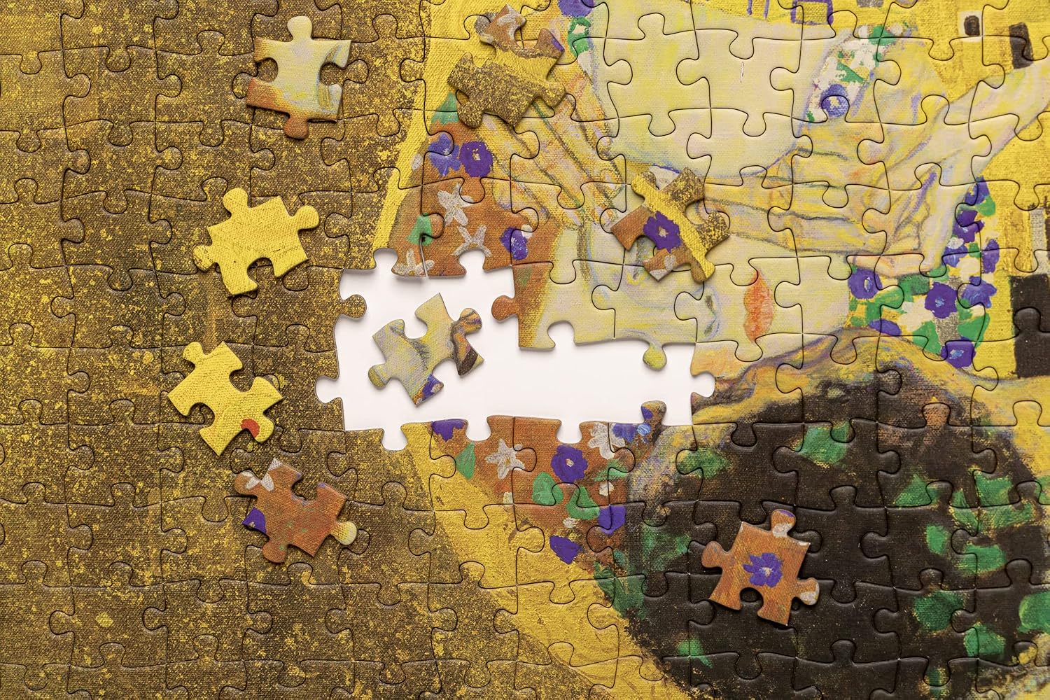 Today is Art Day -Gustav Klimt - The Kiss - Puzzle - 1000-piece