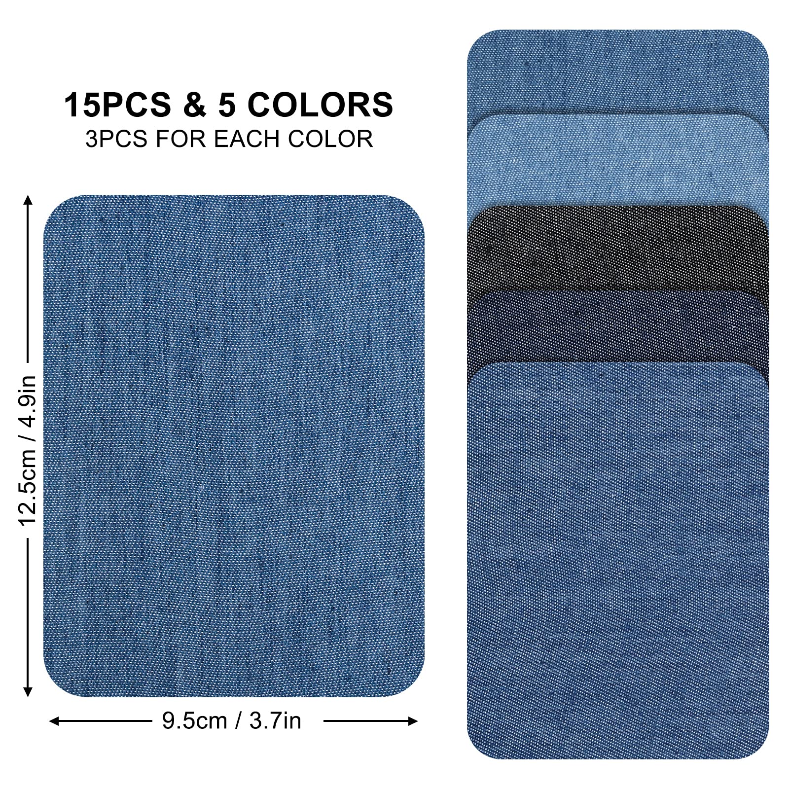 Jean Patches Iron On Inside Thigh Denim Patches For Inside Jeans