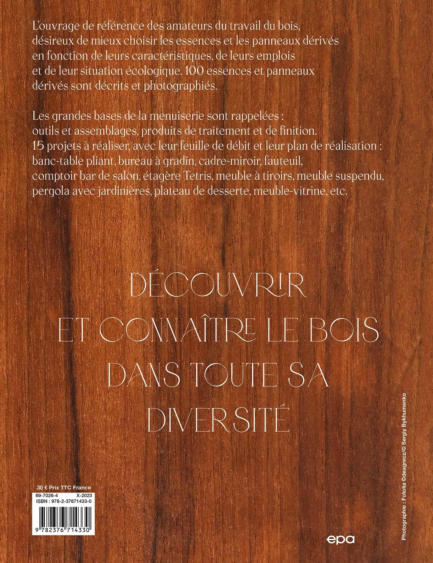 La bible du bois - Nouvelle édition