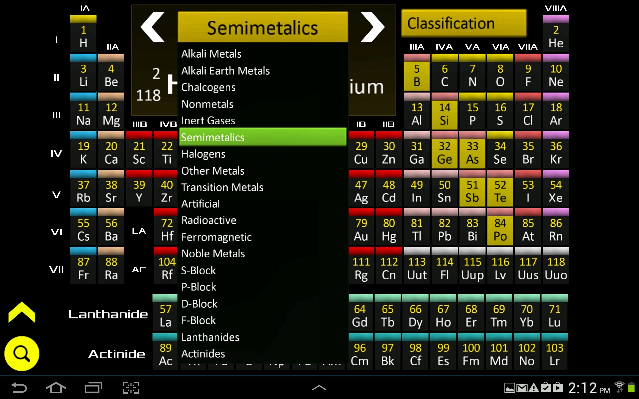 Periodic Table-Chemistry Tools - App on Amazon Appstore
