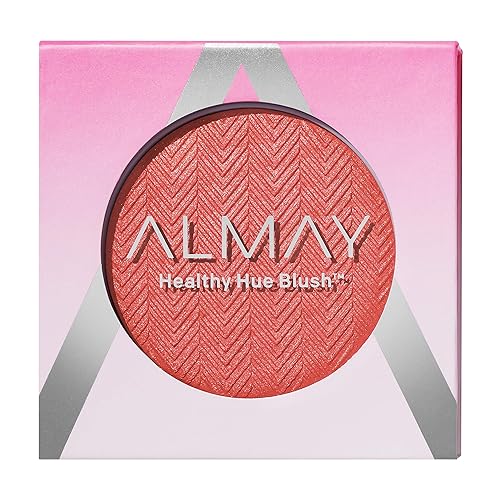Almay Rubor, maquillaje facial, polvo de alto pigmento, tono saludable, hipoalergénico, 200 So Peachy, 0.32 onzas