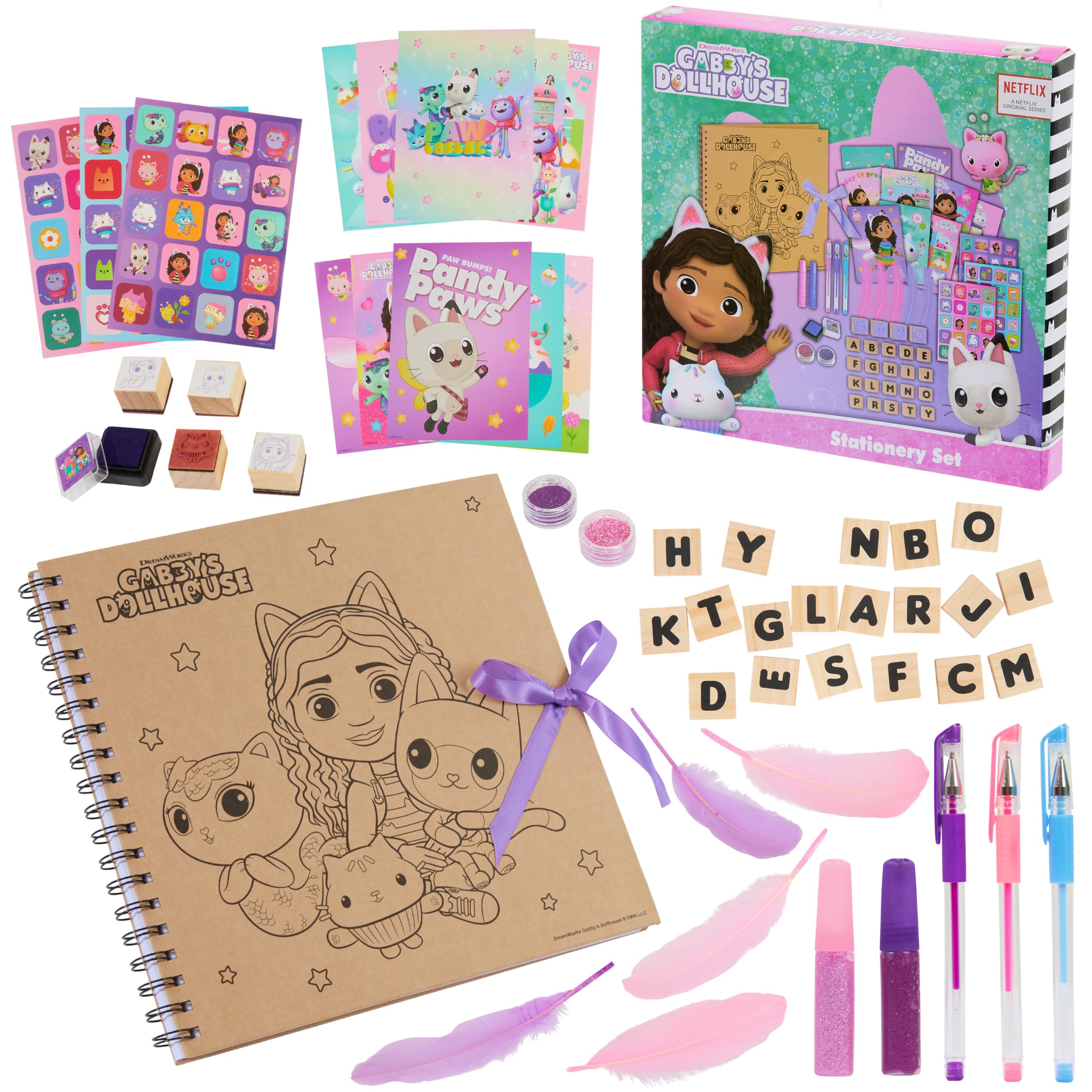 Amazon.com: Gabby's Dollhouse Scrapbook Kit for Kids Art Supplies Amazon.com: Gabby's Dollhouse Scrapbook Kit for Kids Art Supplies