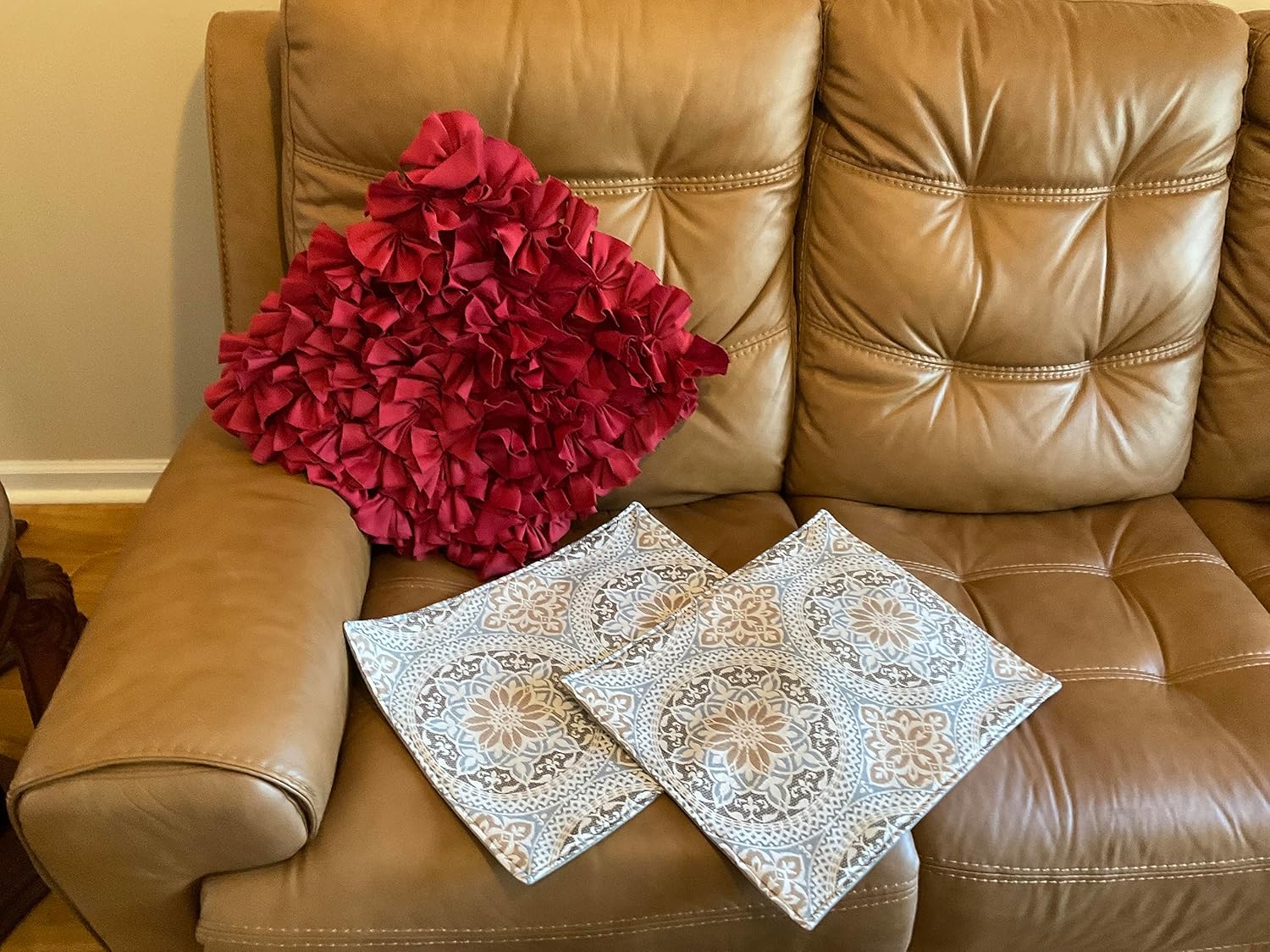 Set of Two armrest Covers. for Your Furniture, Furniture Protectors, slipcover Chair loveseats Theater Chairs Office Chairs by: Bittlemen Furniture Co.