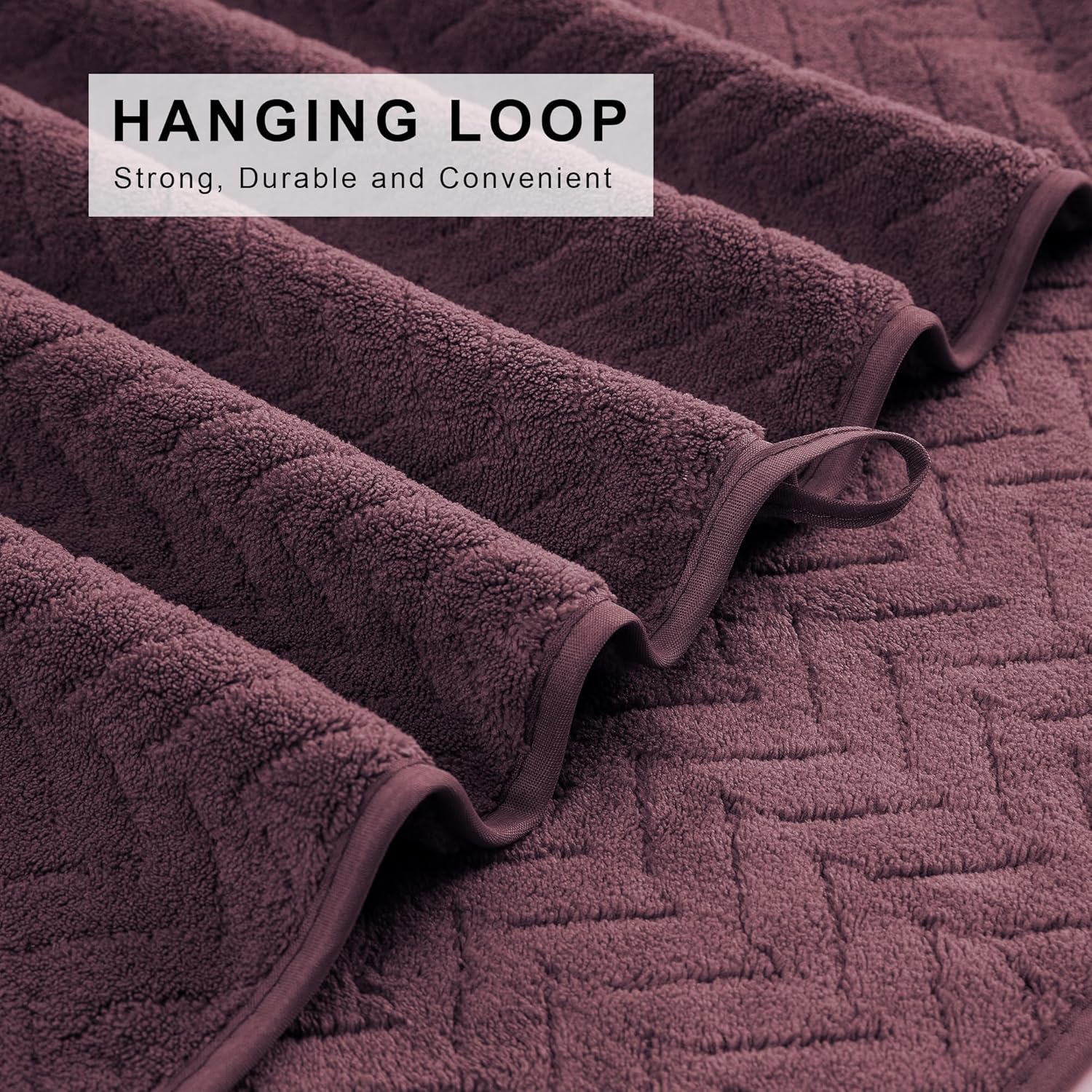 4 Pack Oversized Bath Towel Set 35x70 Inches, Extremely Soft Lightweight, Highly Absorbent,Quick Dry Bath Sheet Extra Large Beach Towel Set for Bathroom Sports Spa Hotel Gym Pet and Travel (Grape)