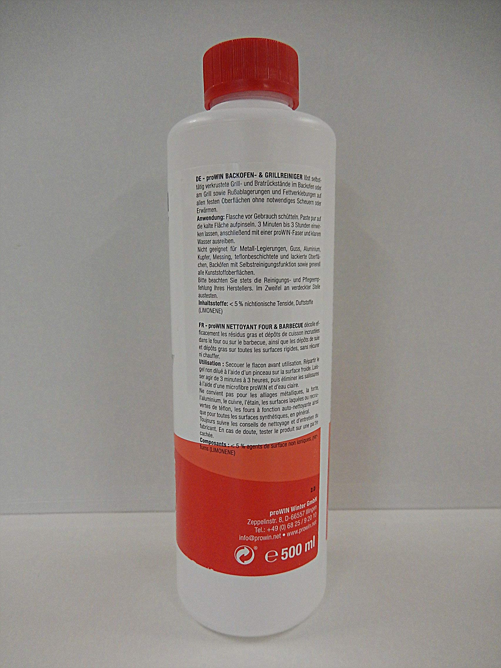 ProWin Nettoyant pour four 1 x 500 ml