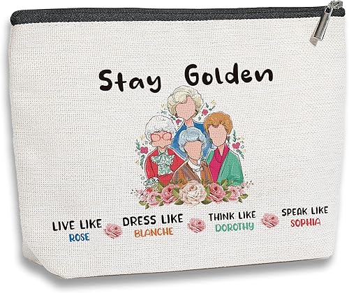 Bolsa de maquillaje para amantes de la música, regalo para mujeres, regalos de inspiración musical, bolsa de maquillaje para amantes de las