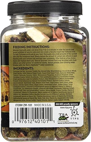 Miniatura 3 de Zoo Med Alimento gourmet de tortuga, 7.5 oz
