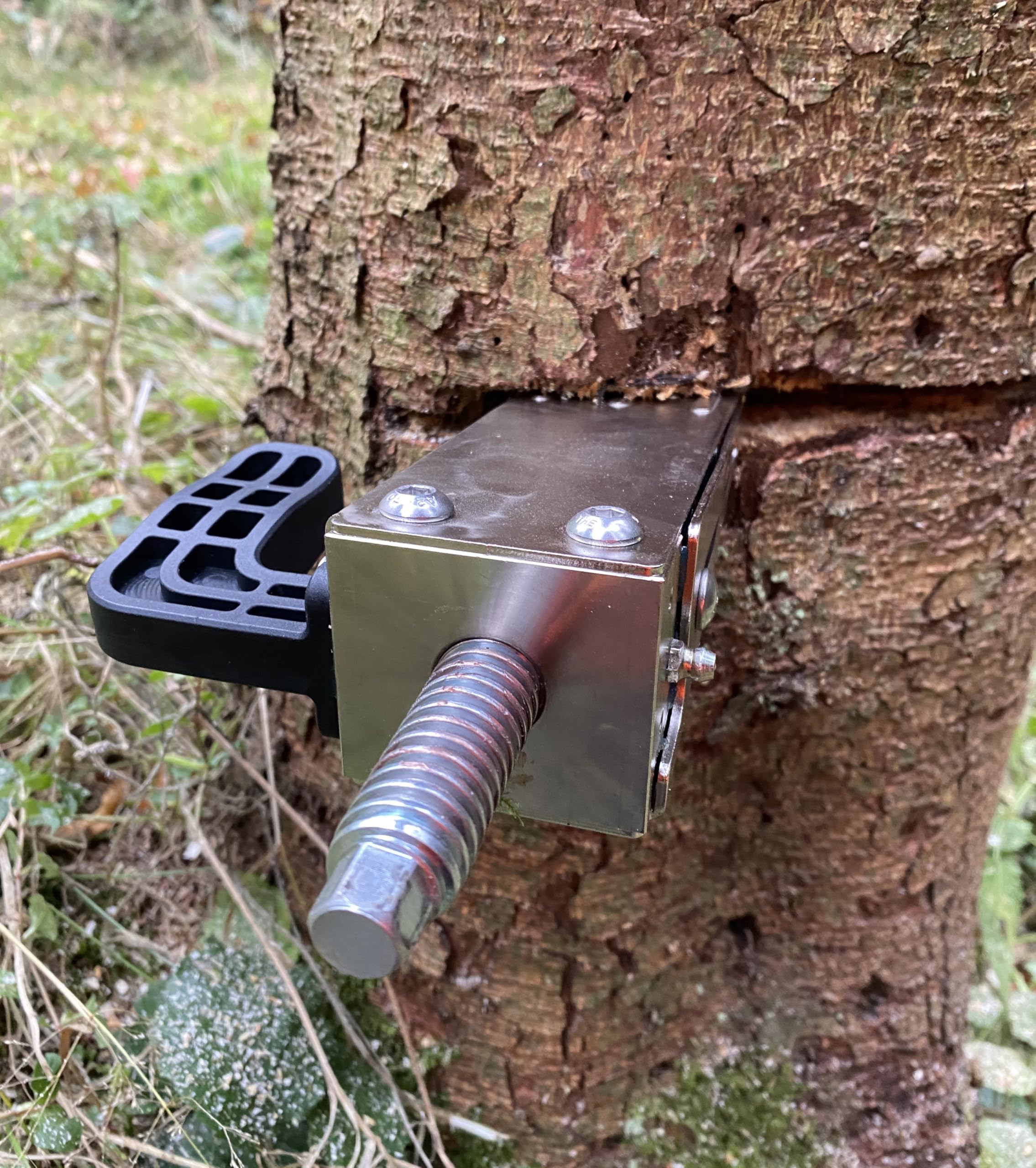 Berger & Schröter | Cuneo di espansione meccanico per avvitatore a batteria per falegname, raccolta del legno, lavori forestali
