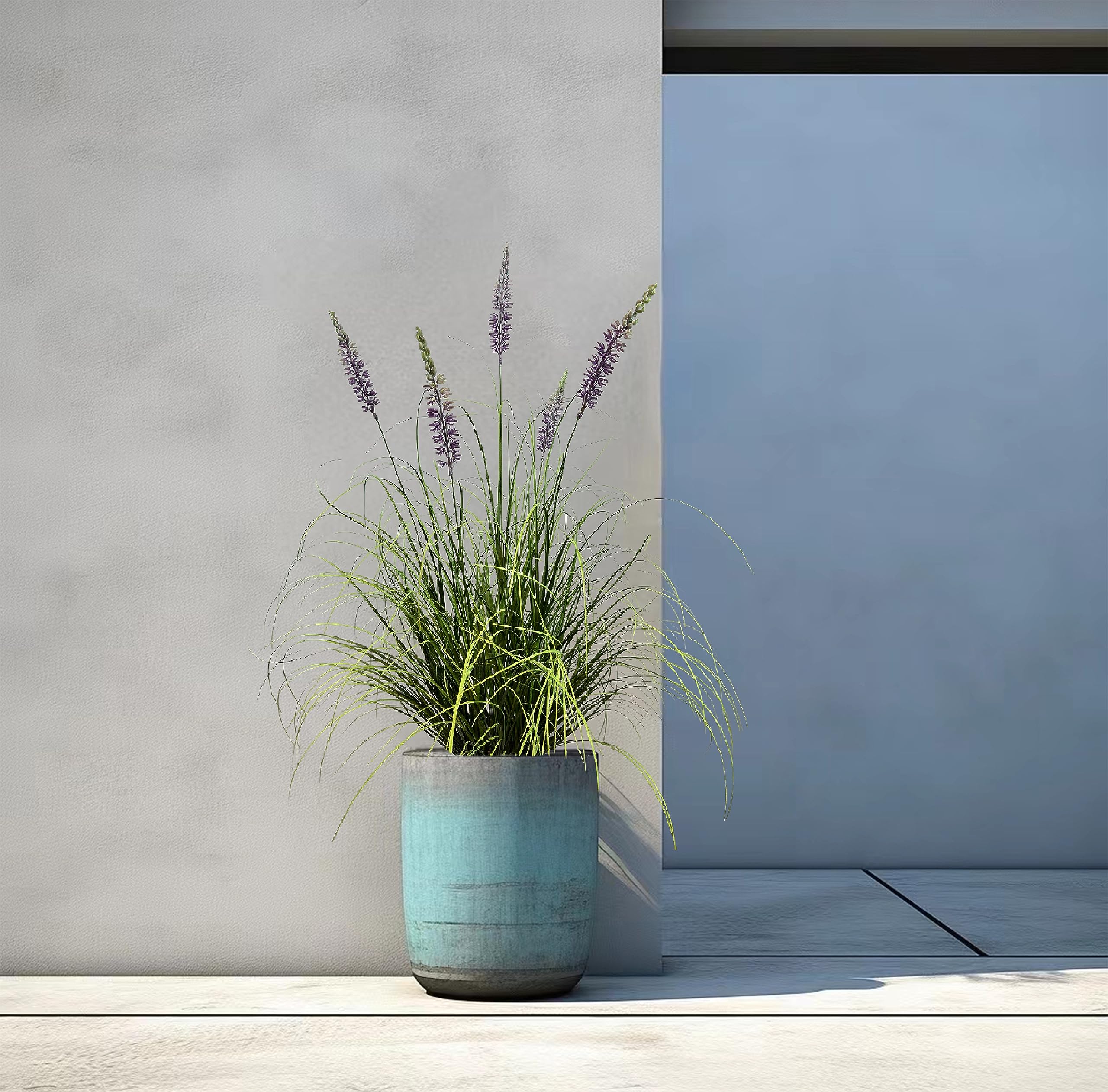Amazon.com: AfanD Artificial Lavender Plant 35in (2 Pack) - Tall Faux Indoor  Home Decorative Plants & Flowers in Pot, Fake House Plant : Home & Kitchen