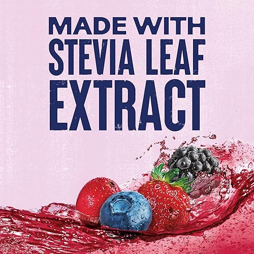 Miniatura 7 de Ocean Spray® ZERO Sugar - Bebida de jugo de bayas mixtas, bebida de jugo de arándano endulzado con stevia, botella de 64 onzas líquidas