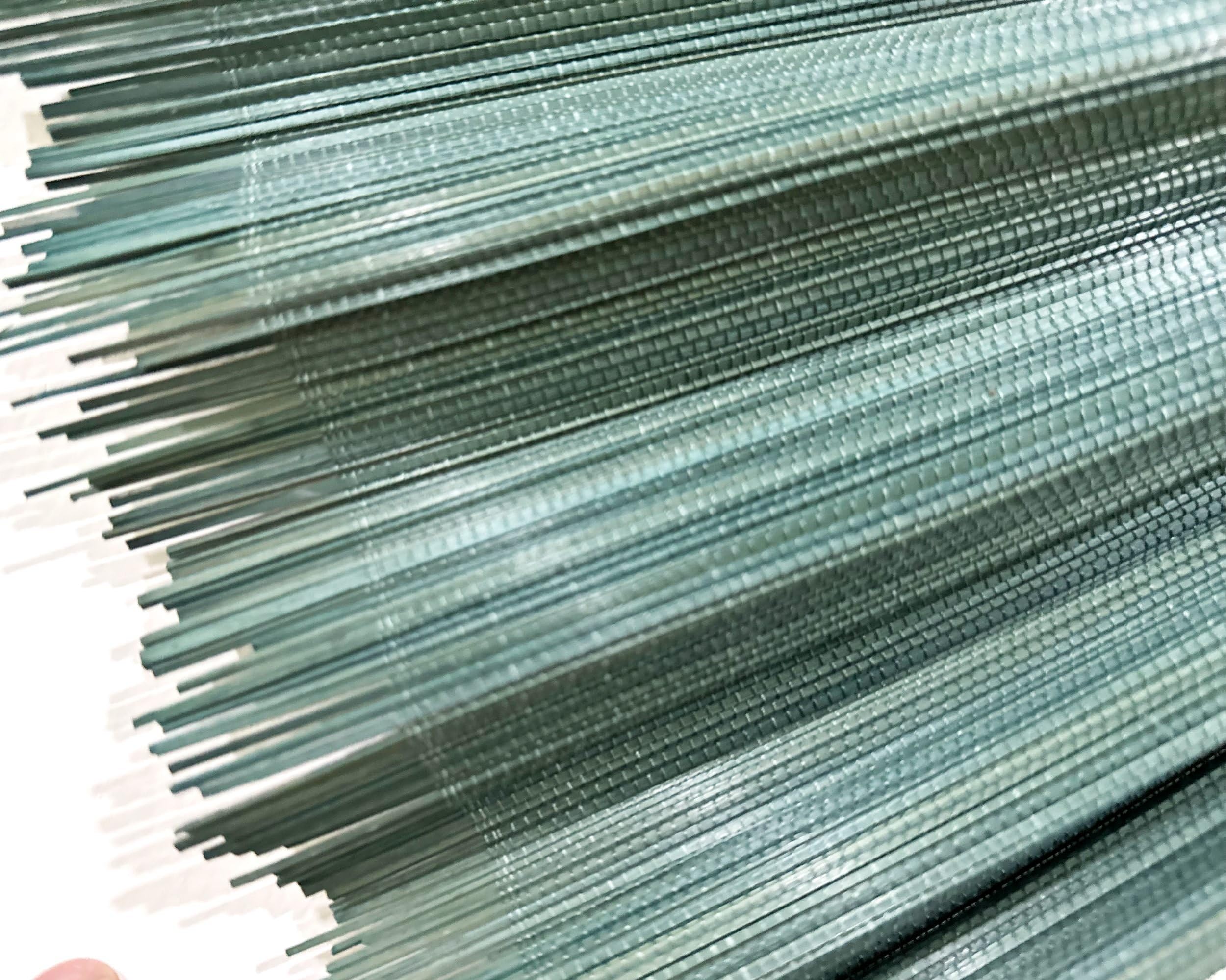 Wandventilator aus Bambus, 50,8 x 101,6 cm, modern, natürlich/umweltfreundlich, umweltfreundliche Bambus-Konstruktion, ganzjährig dekorative Vielseitigkeit und natürliche Kühlung