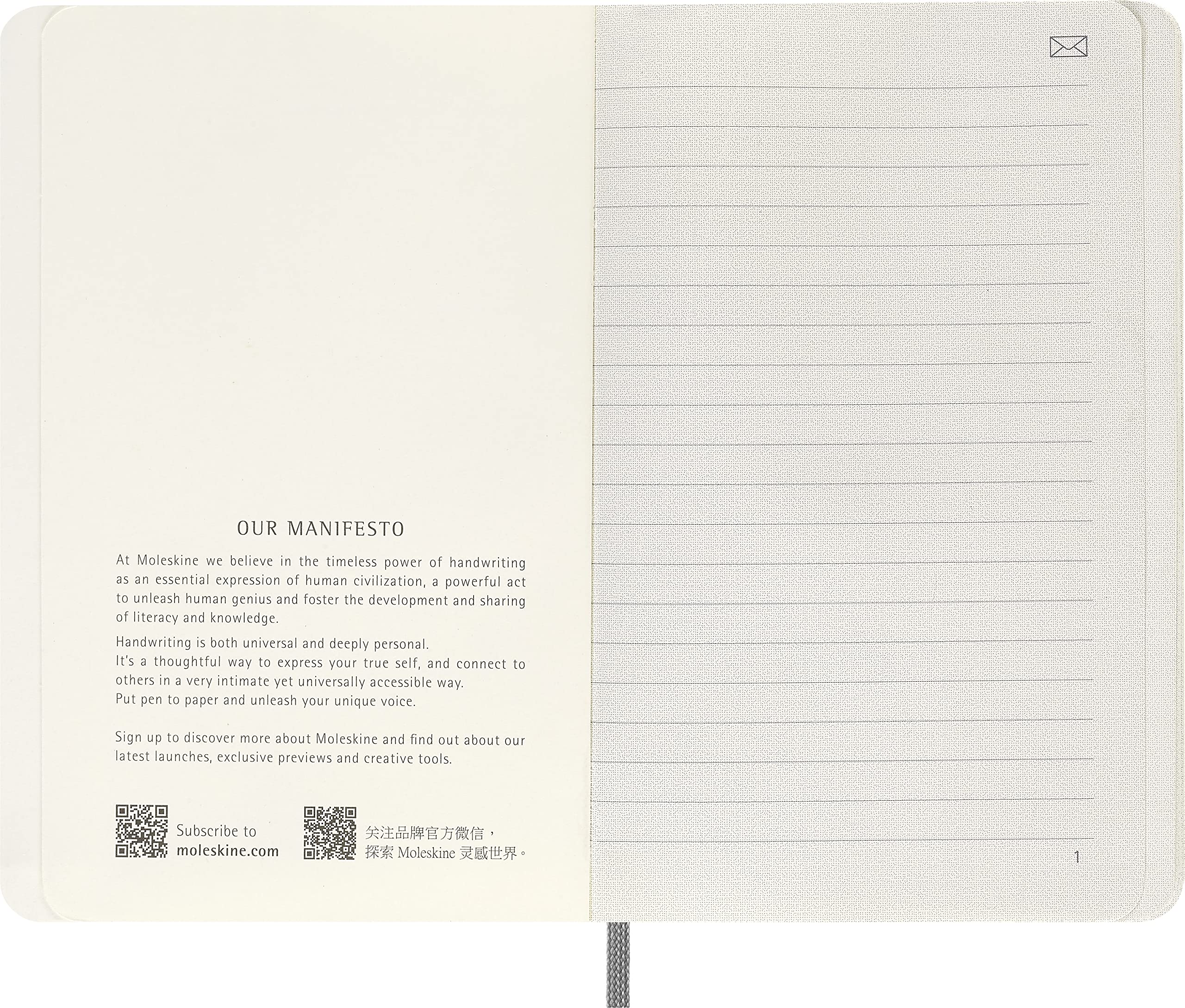 Moleskine Smart Notebook, Smart Writing System, Smart Notebook With Soft Cover, Ruled Pages and Elastic Closure - Image 4