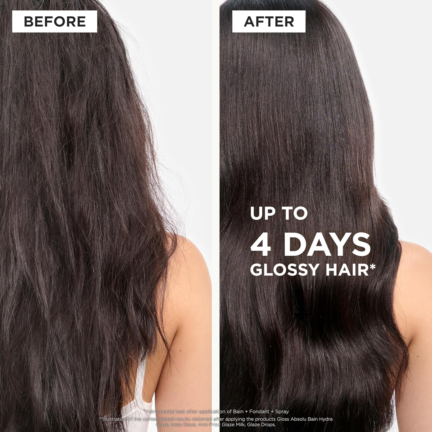 Kérastase, Gloss Absolute Shampoo Conditioner Heat Protection Trial Kit for Long Frizz Prone Hair