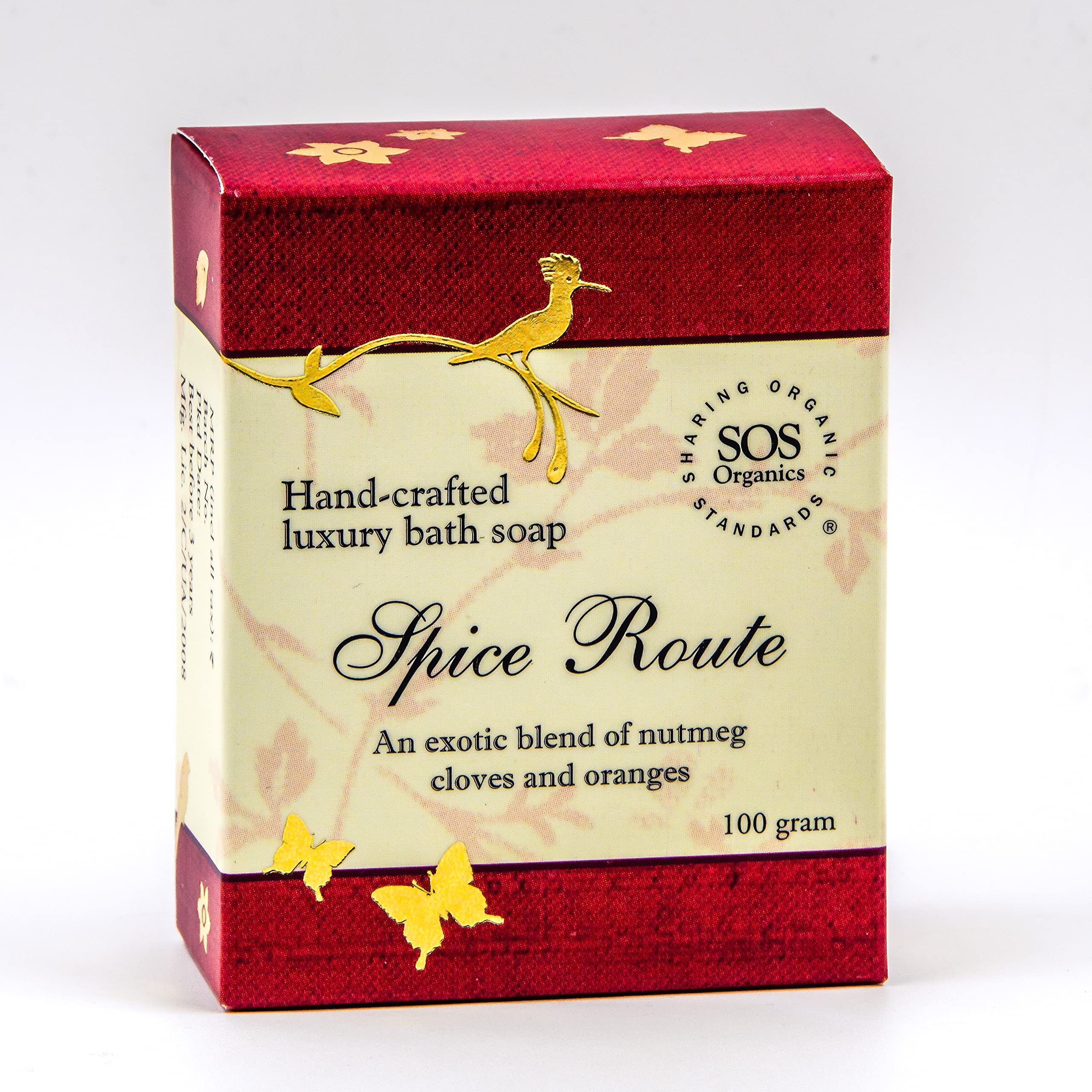 SOS Organics Spice Route Luxury Bath Soap, 100 gram