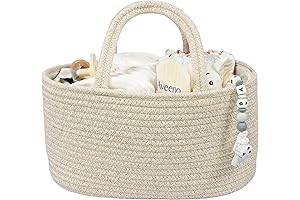 Baby Diaper Caddy Organizer, 'Must Have' for Nursery Storage