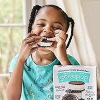 Vista 4 de GoodPop - Sándwiches de Chocolate y Vainilla Sin Lácteos - Sin OGM, Sin Gluten, 4