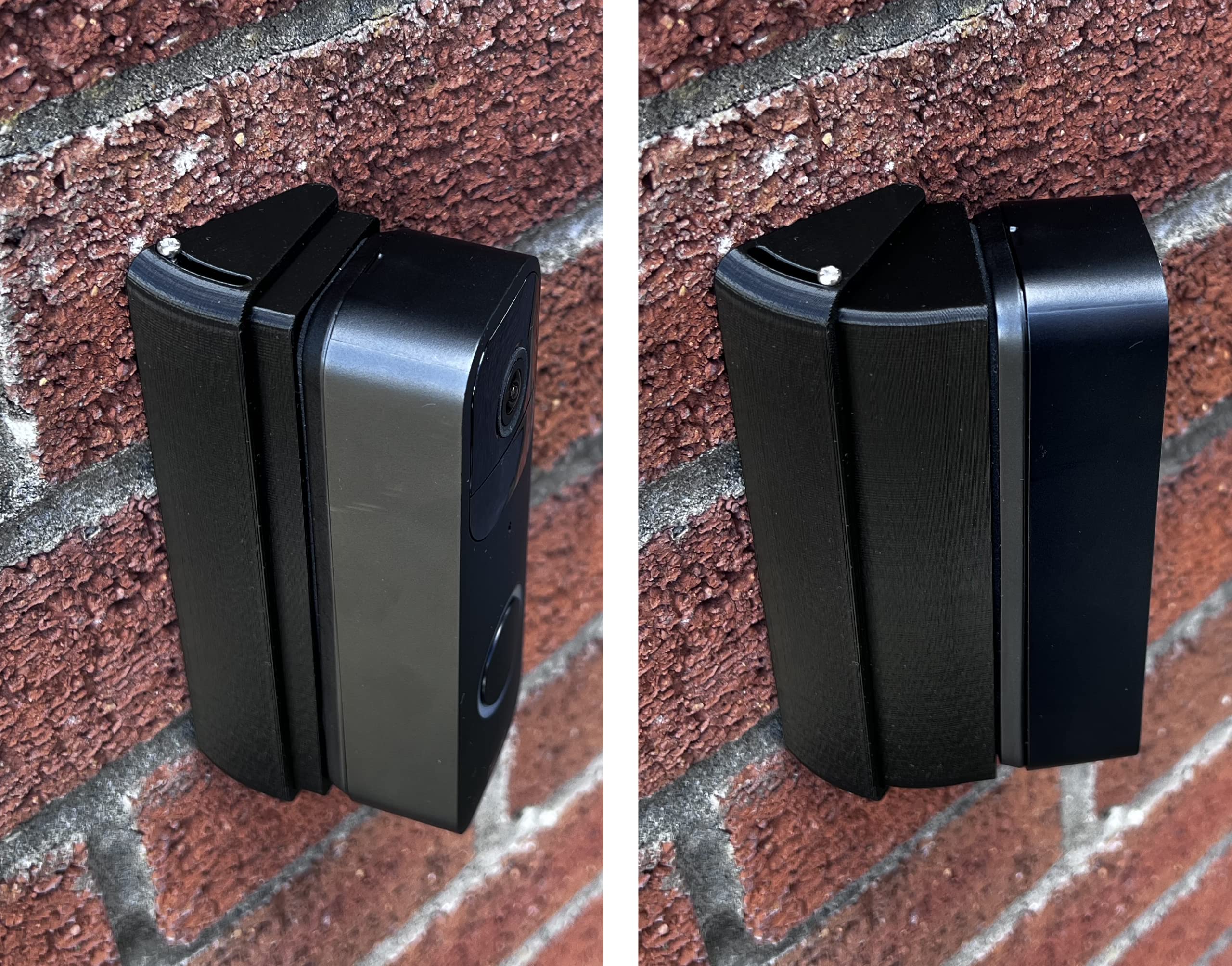 Cuneo regolabile per BlinkDoorbell | Staffa di montaggio regolabile ad angolo 25-57 gradi 25/30/35/40/45/50/55 gradi sottile e forte