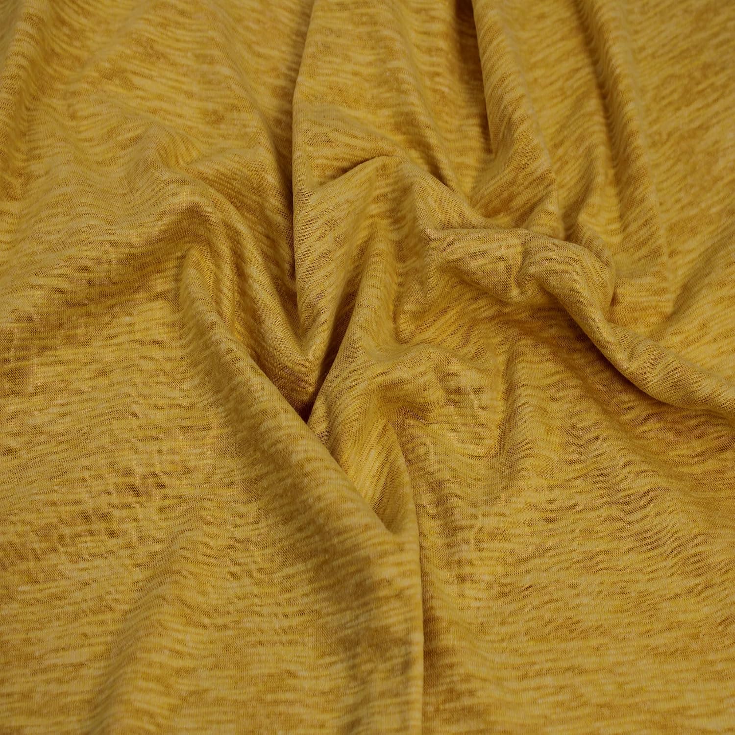 60" Maxi Slub Cotton Poly Spandex Jersey Knit Fabric by The Yard (195 GSM) - Medium Weight, 4-Way Stretch, Breathable - Apparel, Casual, Activewear, & Layering