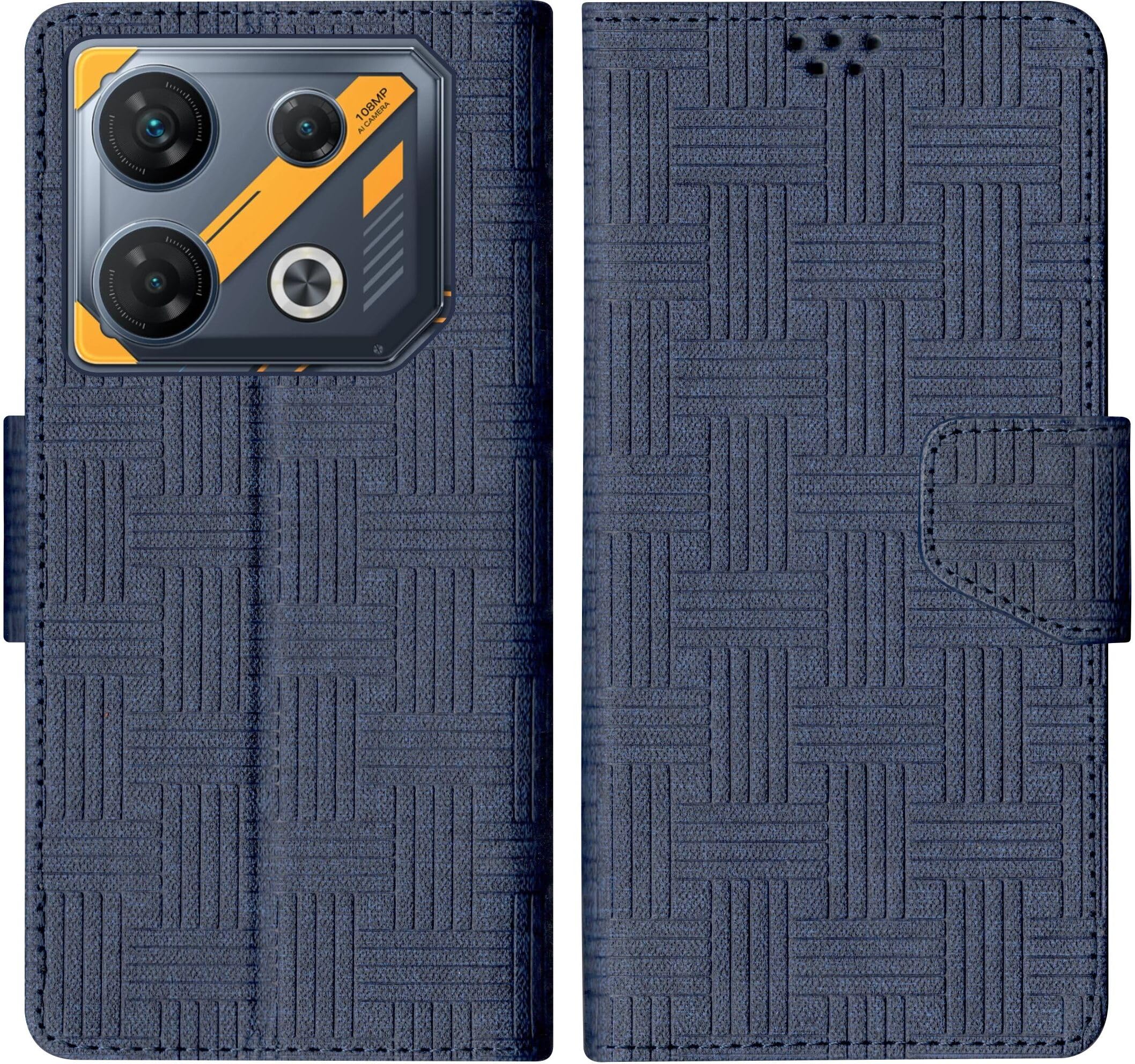 SBMS Infinix GT10 Pro 5G Flip Cover Back Cover Case with Magnatic Closure | Inbuilt Stand | Card & Money Pocket (Mat Blue) (B0CFDYCP61) Amazon Price History, Amazon Price Tracker