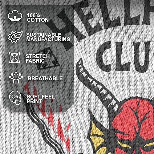 Vista 4 de Fifth Sun Hellfire Club - Camiseta raglán de manga 34 para hombre