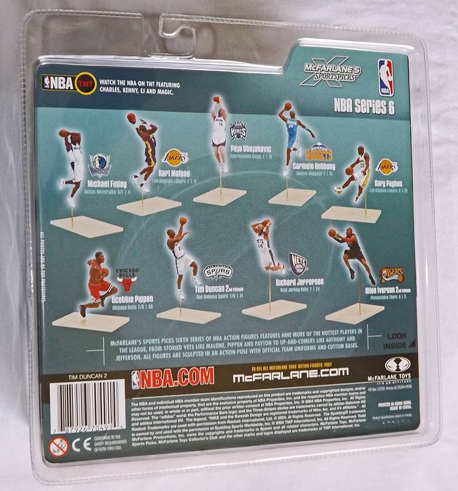 Amazon | Tim Duncan #21 San Antonio Spurs McFarlane NBA