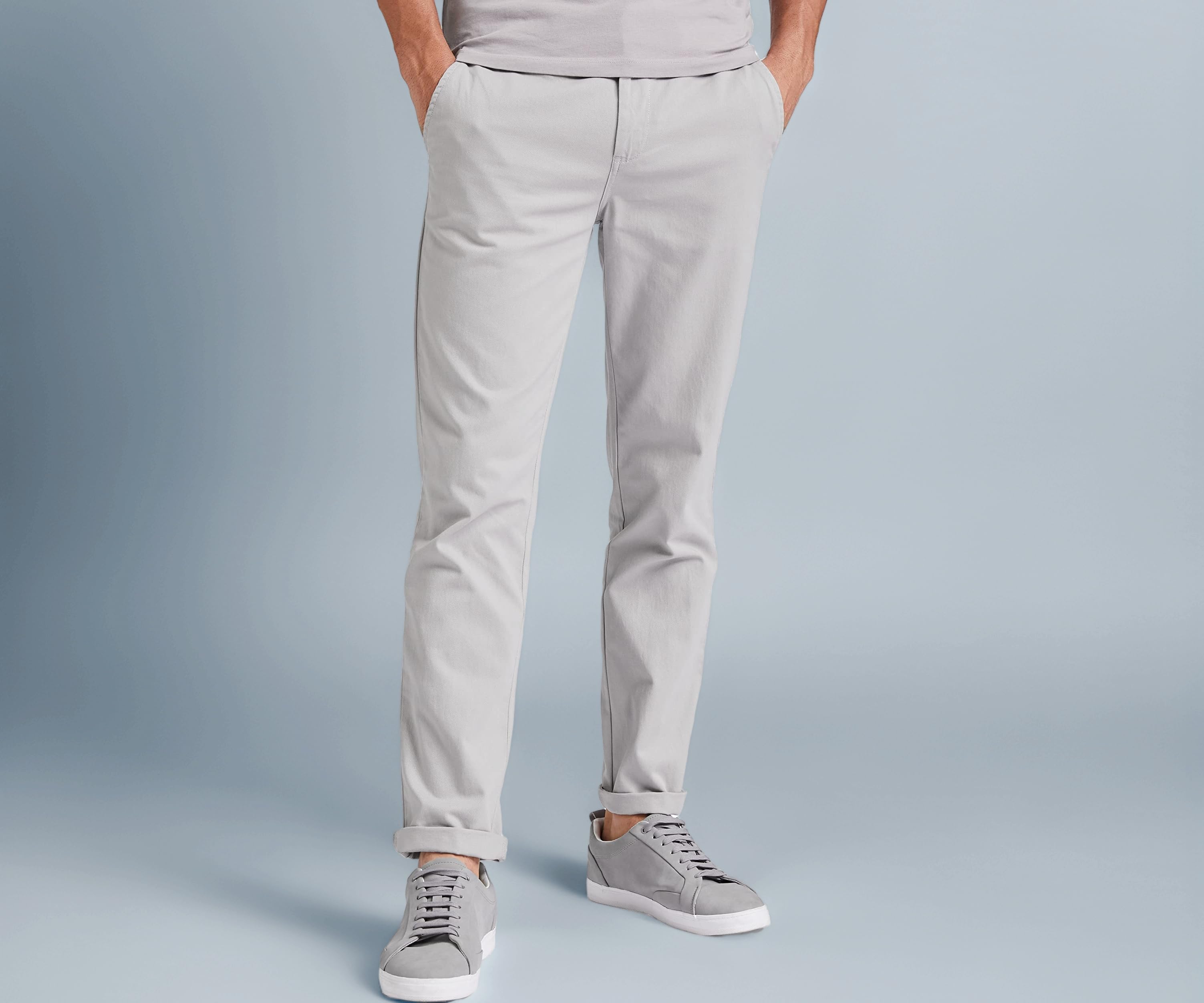 Men's Casual Regular Fit Cotton Pants | Chinos | Trousers