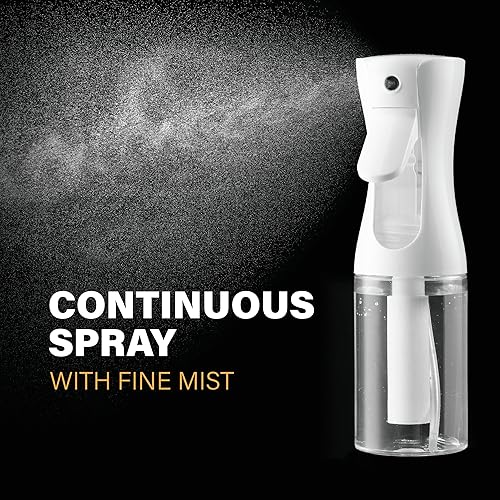 Miniatura 3 de Paquete de 2 botellas de spray continuo para el cabello, pulverizador de niebla ultrafina de 5 onzas, botella de spray de agua para botella de spray