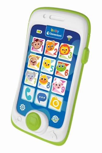 Clementoni - Mon Téléphone Touch & Play Jouet Éducatif 12-36 Mois Eveil