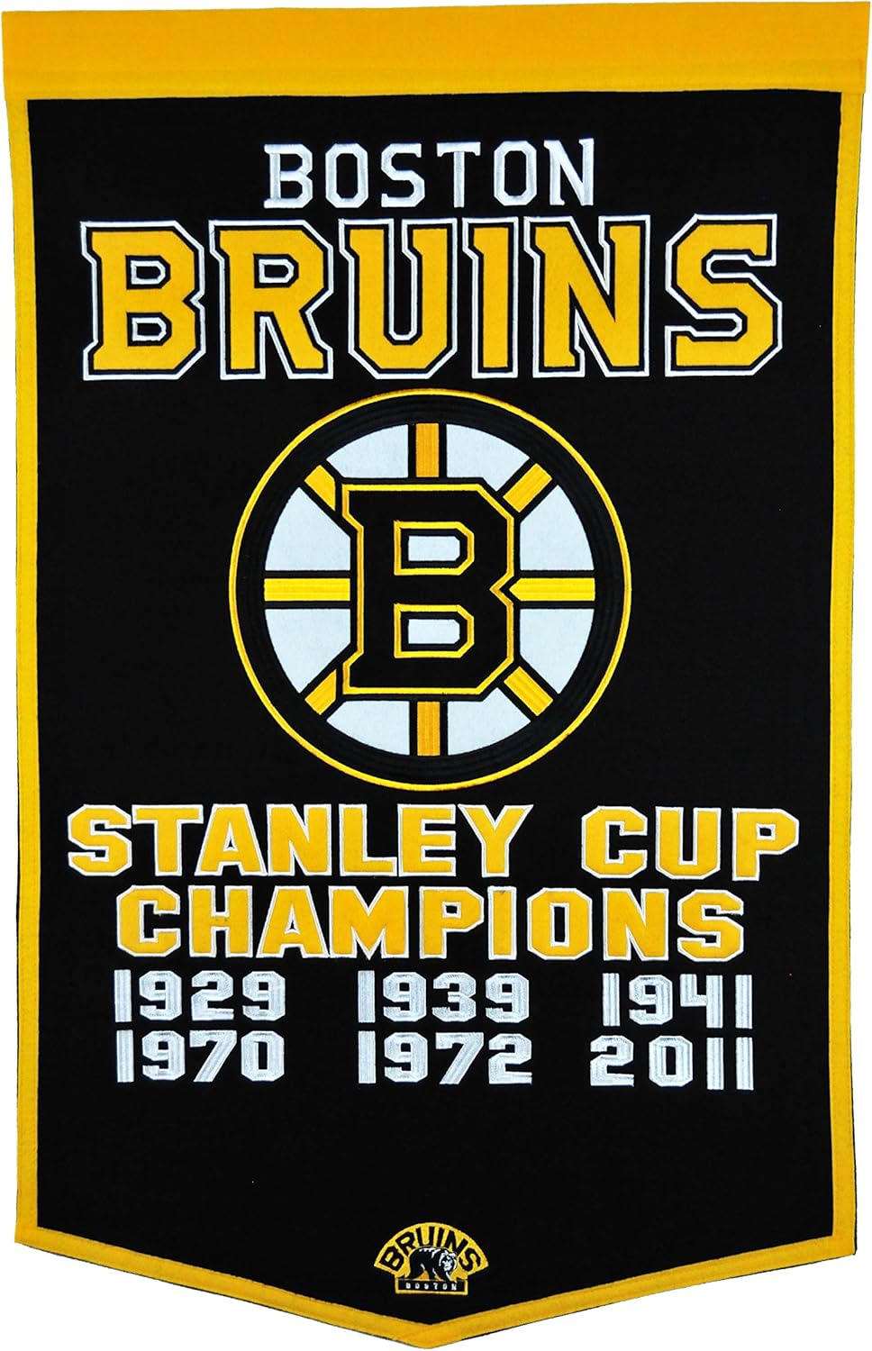 Winning Streak NHL Boston Bruins Dynasty Banner : Sports Fan Wall Banners : Sports & Outdoors