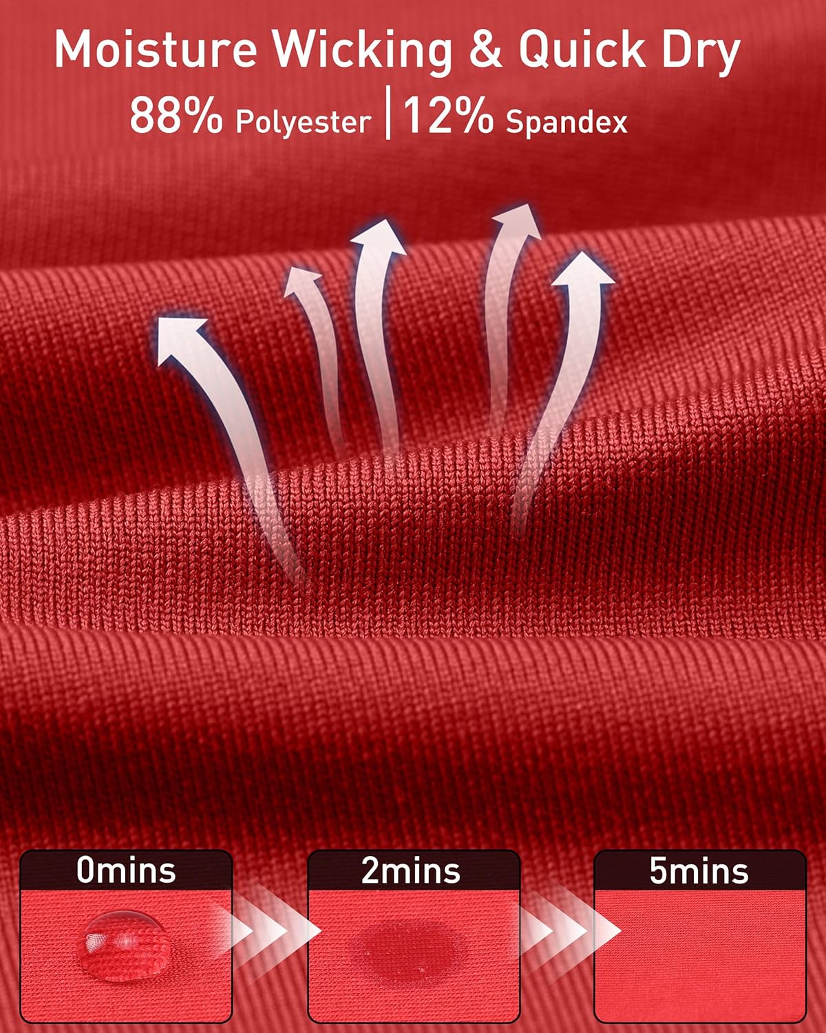 Roadbox 2 Pack Men's Compression Pants, Quick Dry Running Tights Workout Leggings, Athletic Base Layer for Gym Football Yoga - Image 5