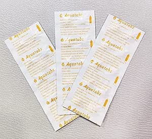 Equipement - PASTILLES POUR PURIFIER L'EAU US ARMY WW2 39/45