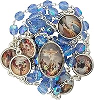 Vista 4 de Nuestra Señora de los Dolores Rosario devocional católico Rosario de los Siete Dolores Cuentas de oración Incluye instrucciones Perfecto