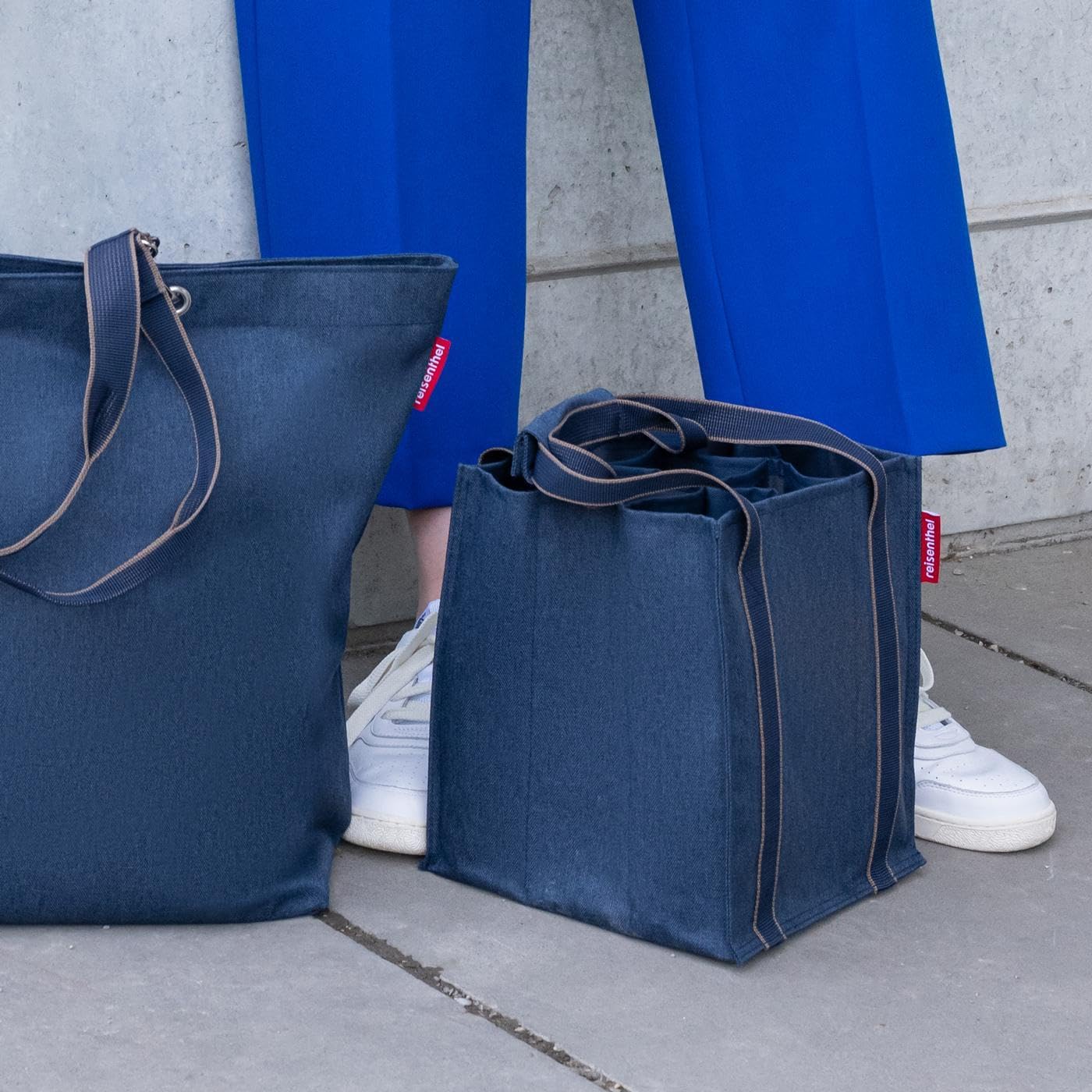 reisenthel Uchwyt na butelkę unisex (1 szt.), Ciemny niebieski, Talla única, sport