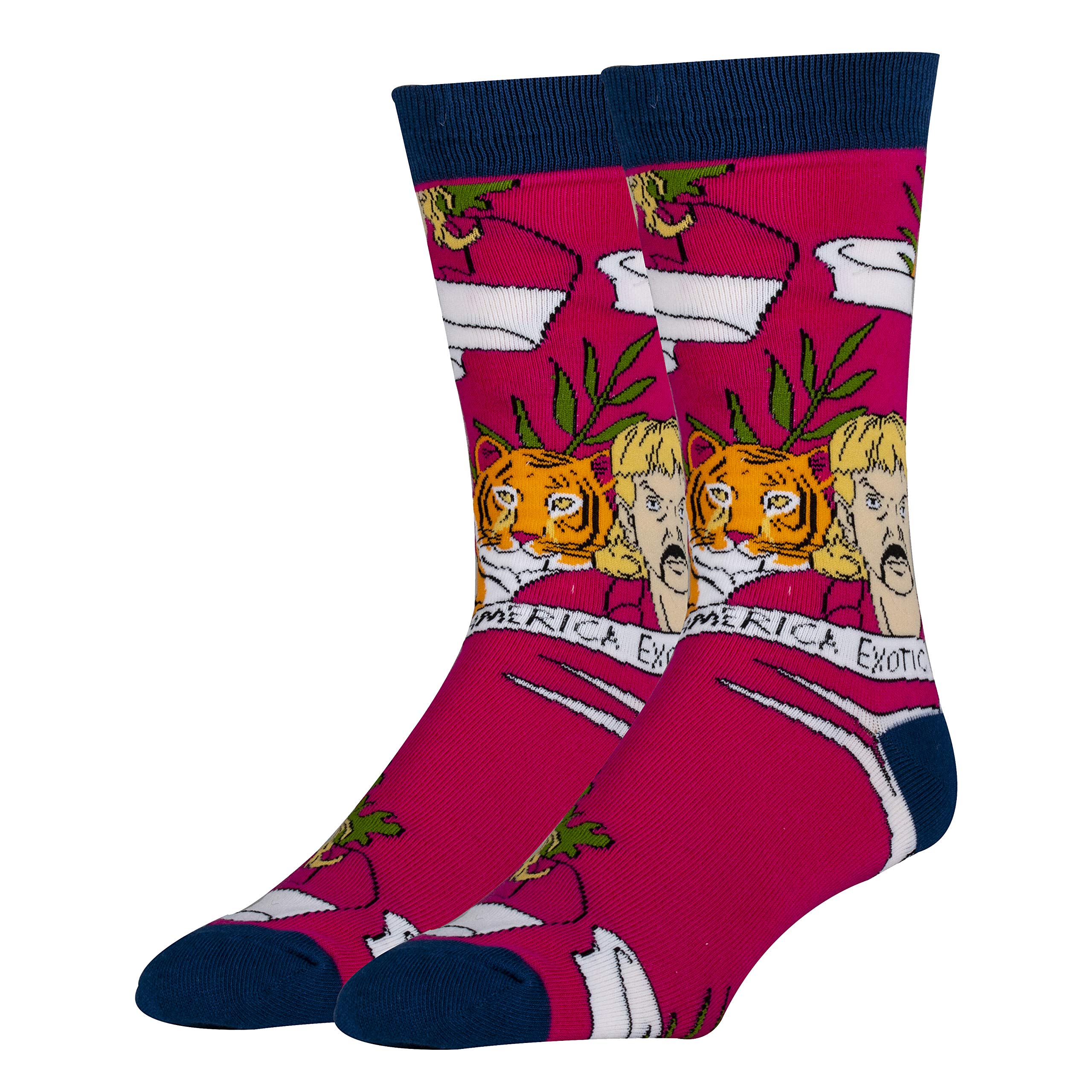Men's Novelty Crew Socks for Adult Humor, Oooh Yeah Fun Funny Socks, Crazy Silly Cool Socks