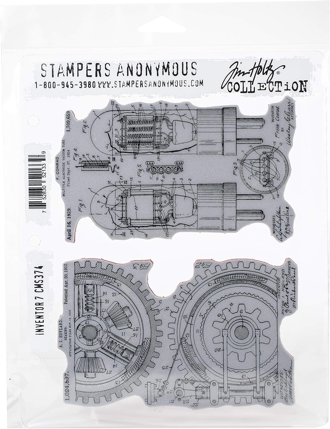 Stampers Anonymous ClngStp THoltz Inventor #7