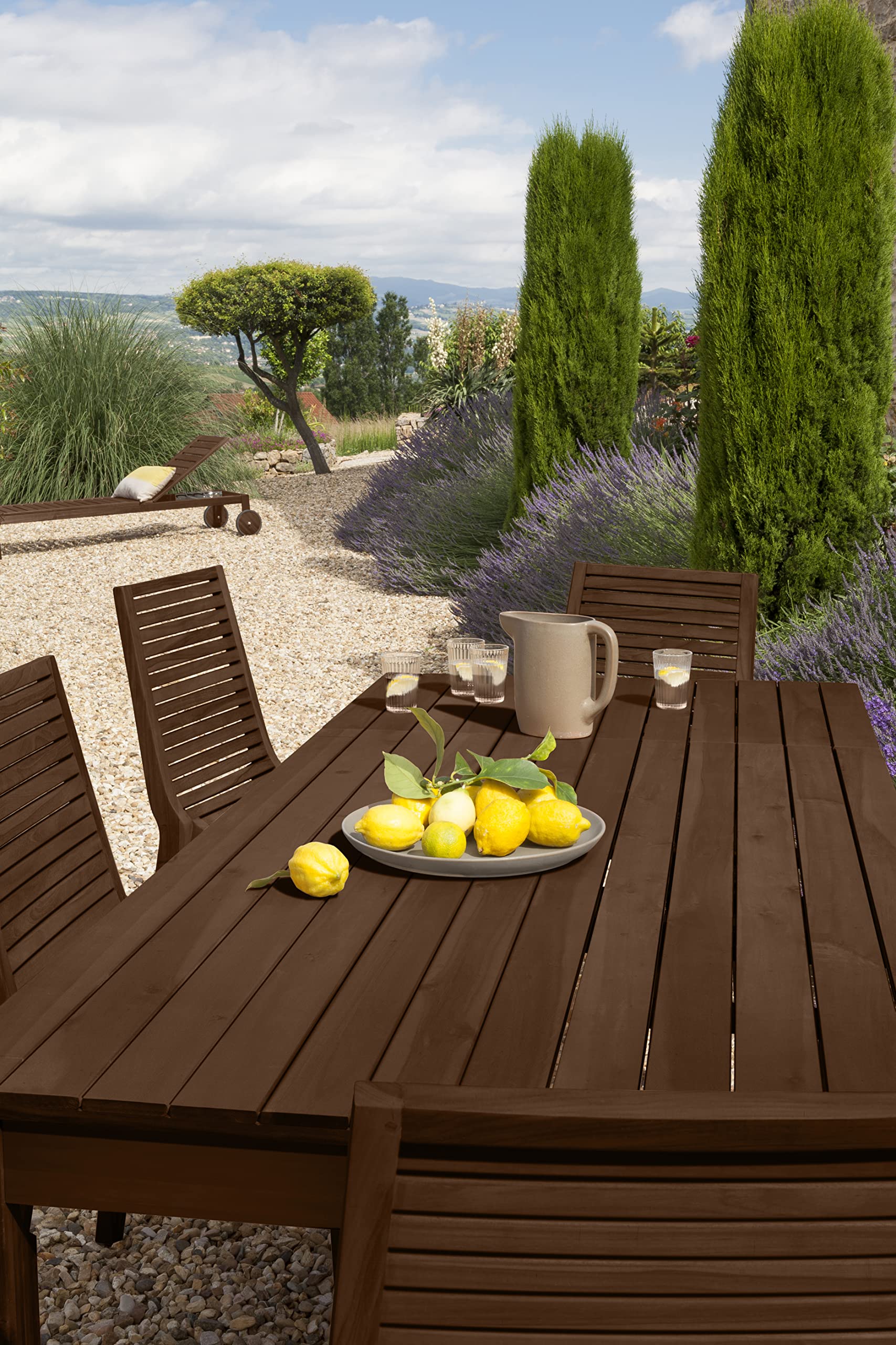 V33 Olio mobili ad alta protezione opaco, Teak 1L