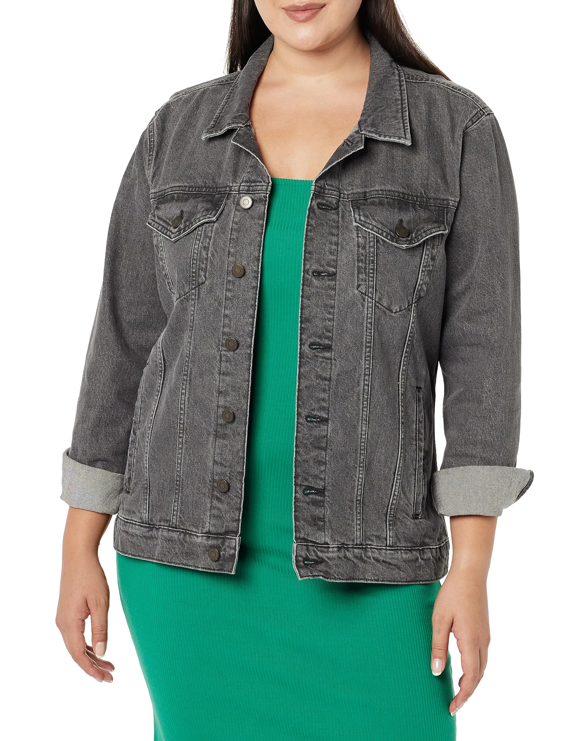 The Drop Jeansjacke für Damen, Zain Lang