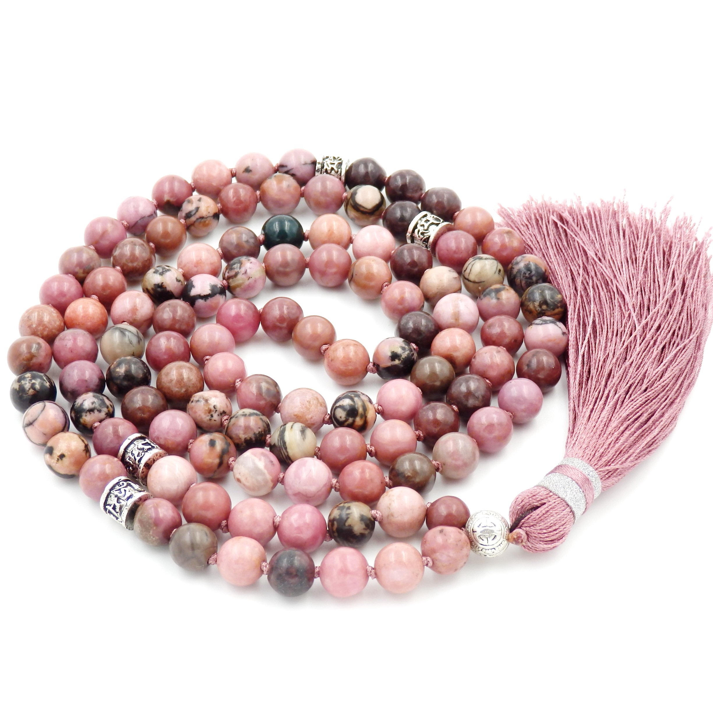 Fukugems Rhodonit Mala Kette