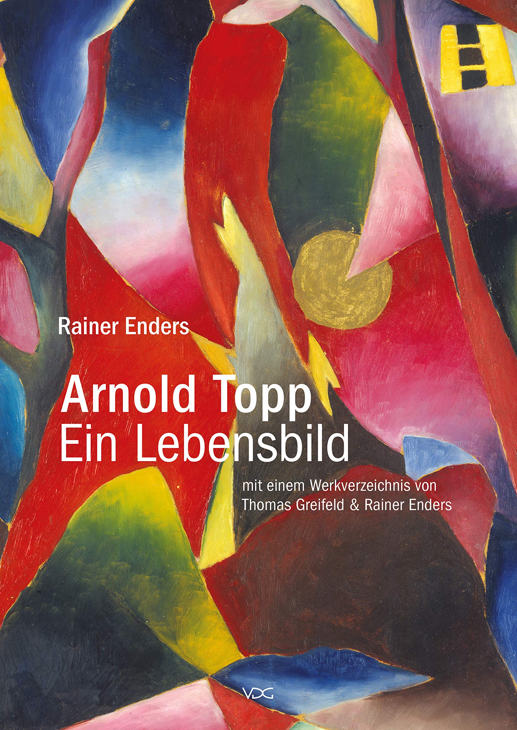 Arnold Topp Ein Lebensbild livre d'art allemand avec catalogue raisonné de Greifeld