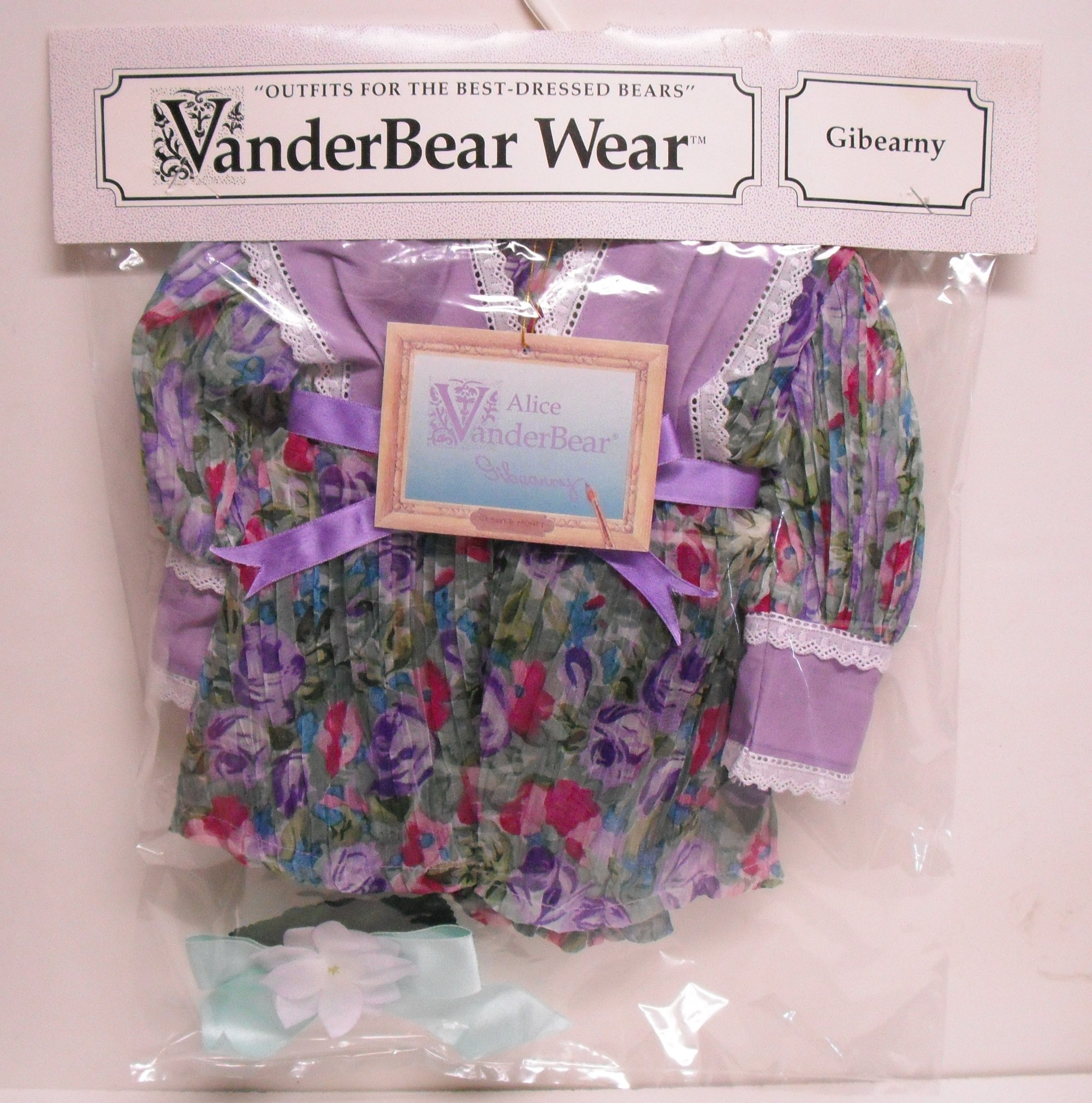 North American Bear Alice Vanderbear Gibearny Outfit