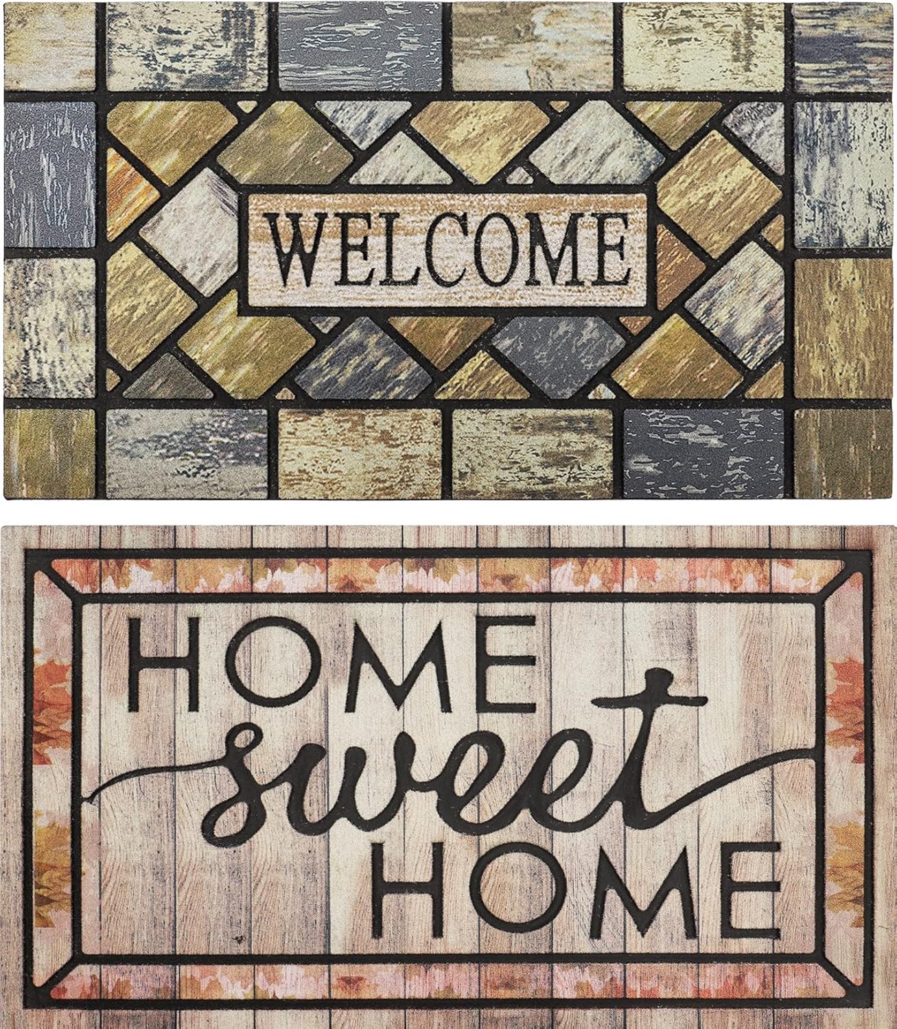 MTOUOCK Mats Outdoor, 17 * 30" Front Door Durable