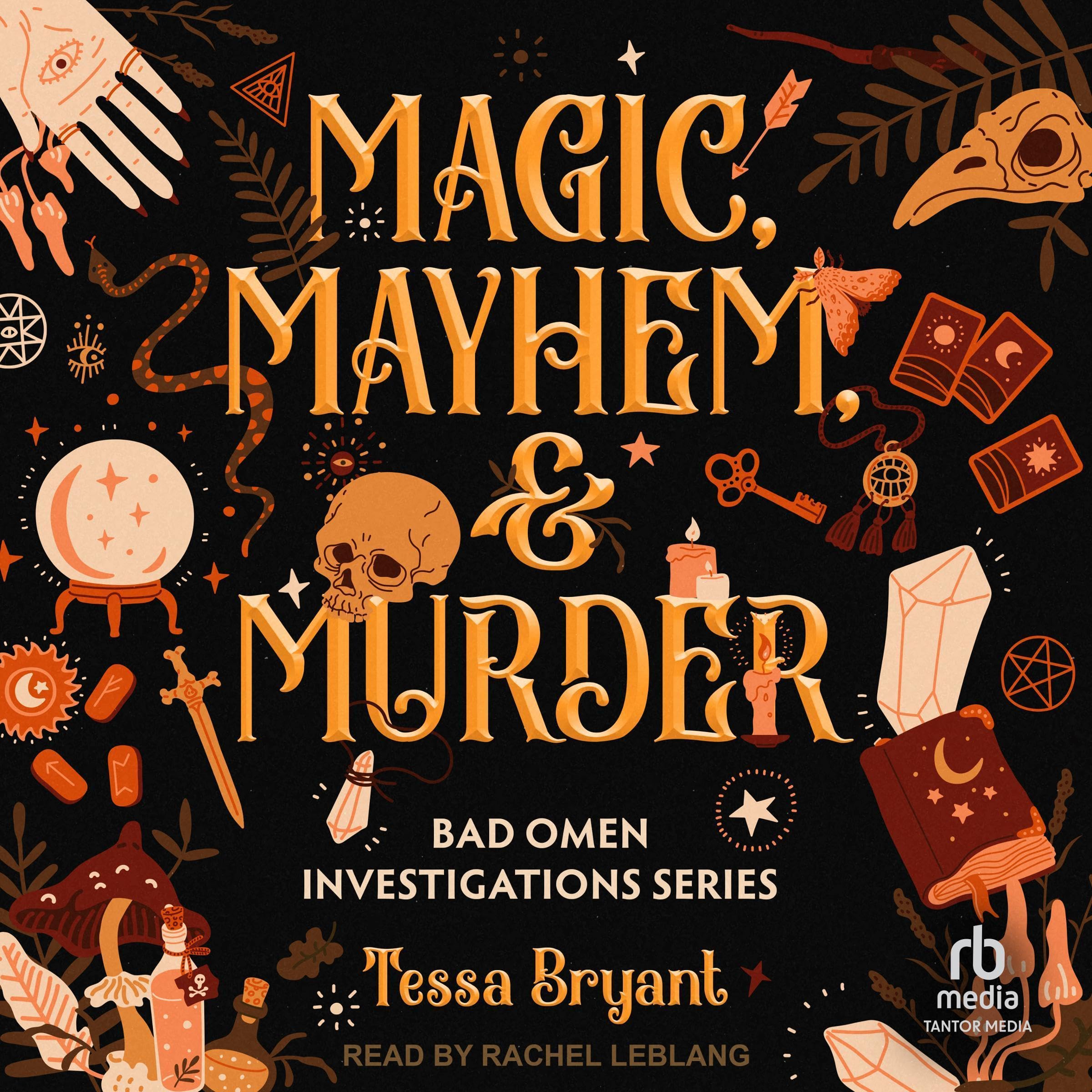 Cover art for Magic, Mayhem &amp; Murder