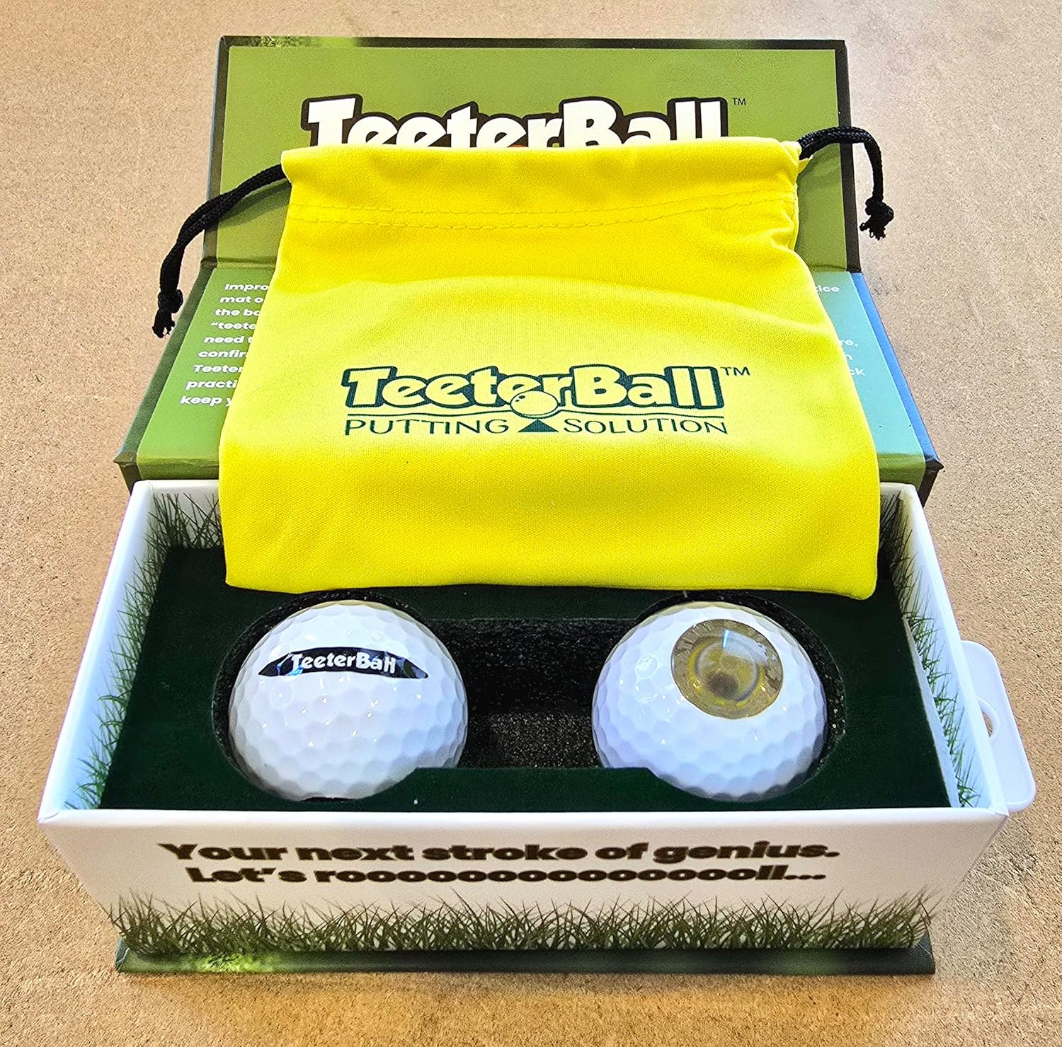Pair - Golf Putting Training Balls