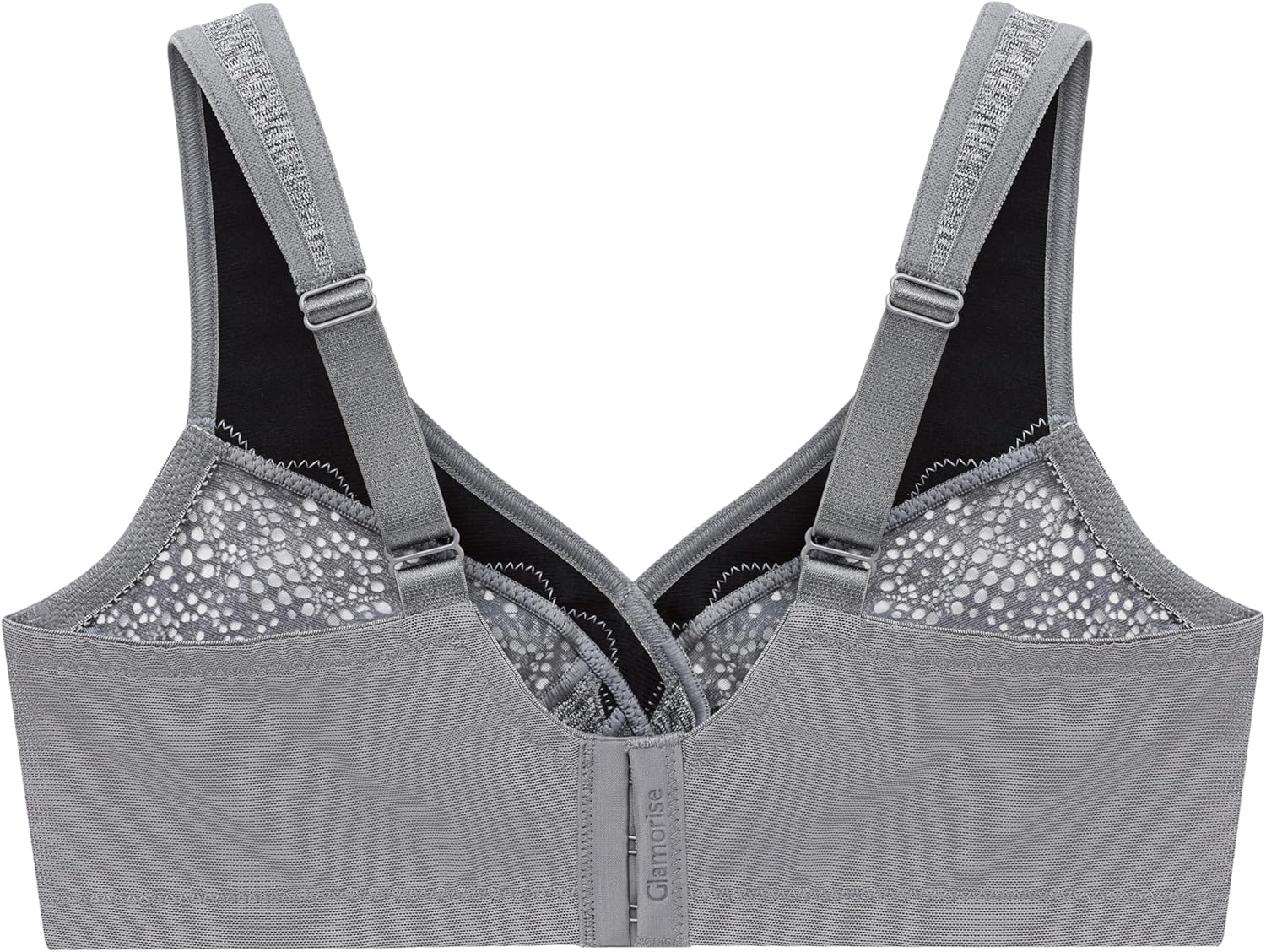 Full Figure Plus Size MagicLift Moisture Control Bra Wirefree #1064 - Image 5