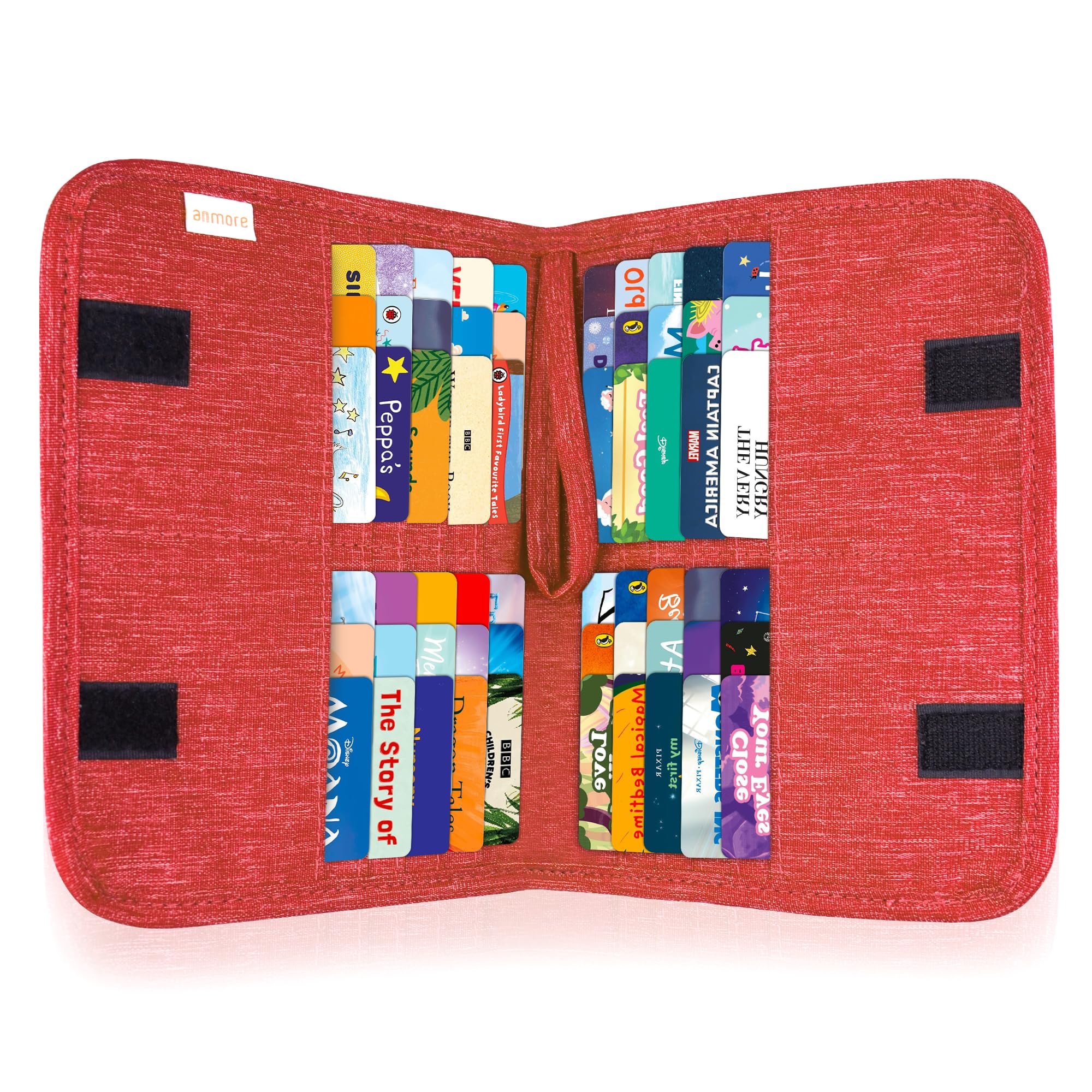 Amazon.com: Card Binder Compatible with Yoto Player Cards, 20 Pockets for  up to 60 Cards, Portable Trading Card Album Folders, Compatible with  Yugioh, MTG and other TCG, Red : Toys & Games